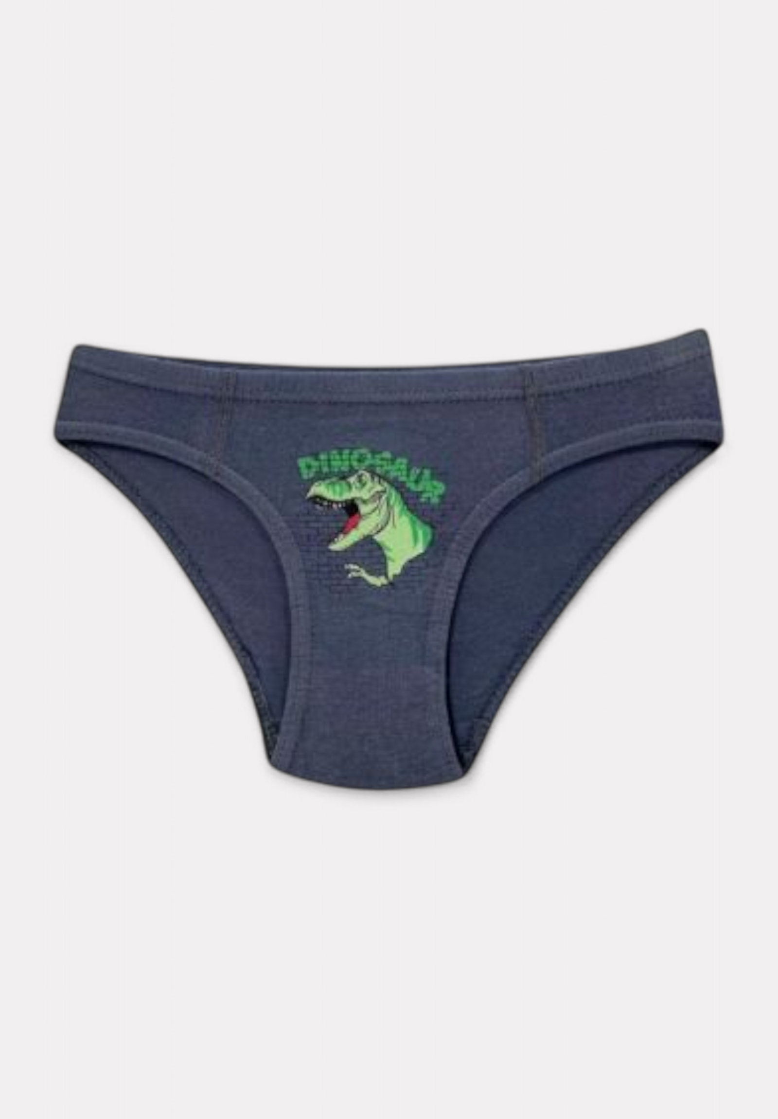 Σλιπ παιδικό για αγόρι με τυπώμα βαμβακερό Kota σε οικονομική συσκευασία 4 τεμαχίων KT1019-1-Πολύχρωμο φωτογραφία