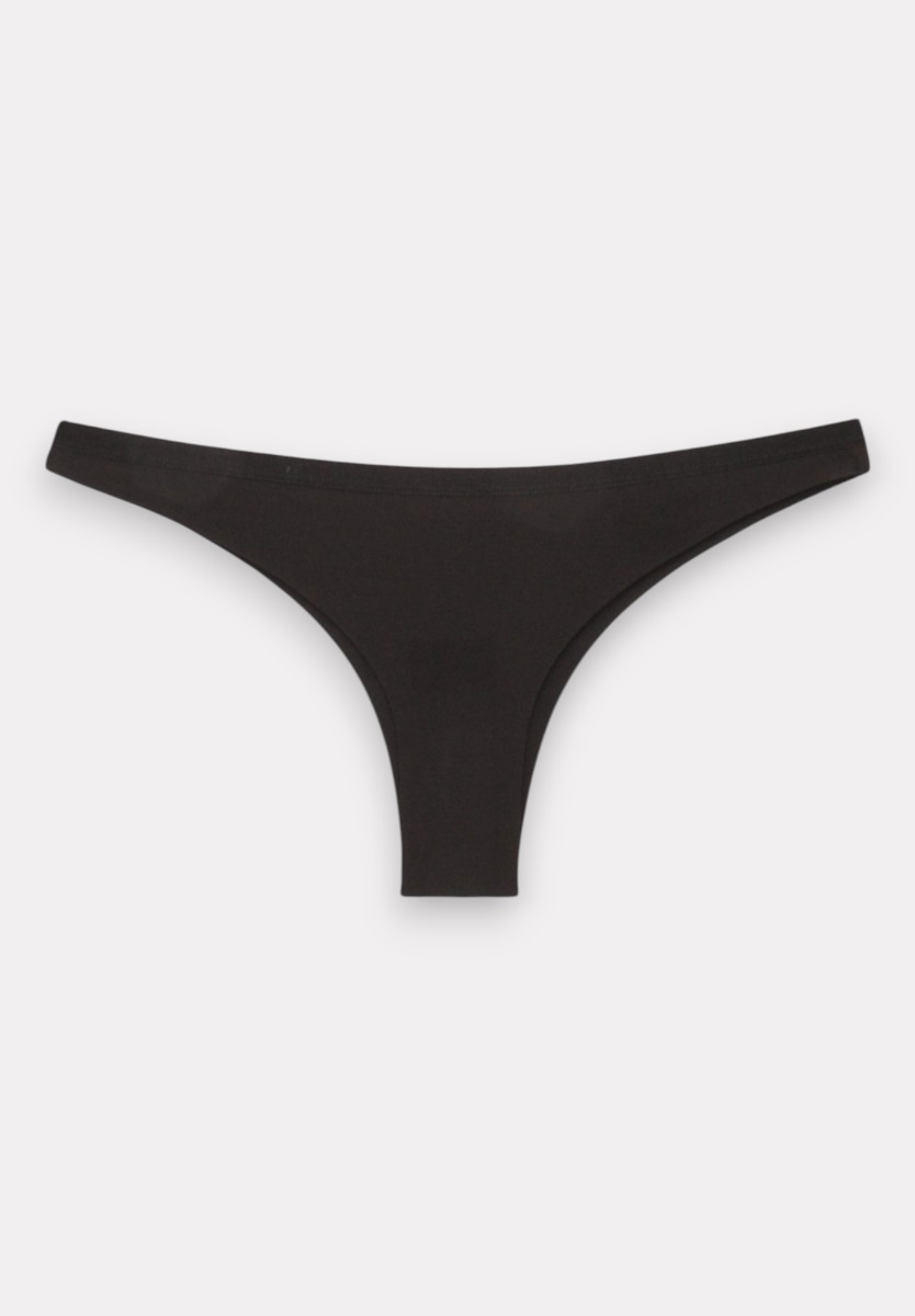 Brazil γυναικείο Berrak βαμβακερό με μαλακό λάστιχο Laser Cut Seamless Black 3 Τεμ. BRK11804-2-Μαύρο φωτογραφία