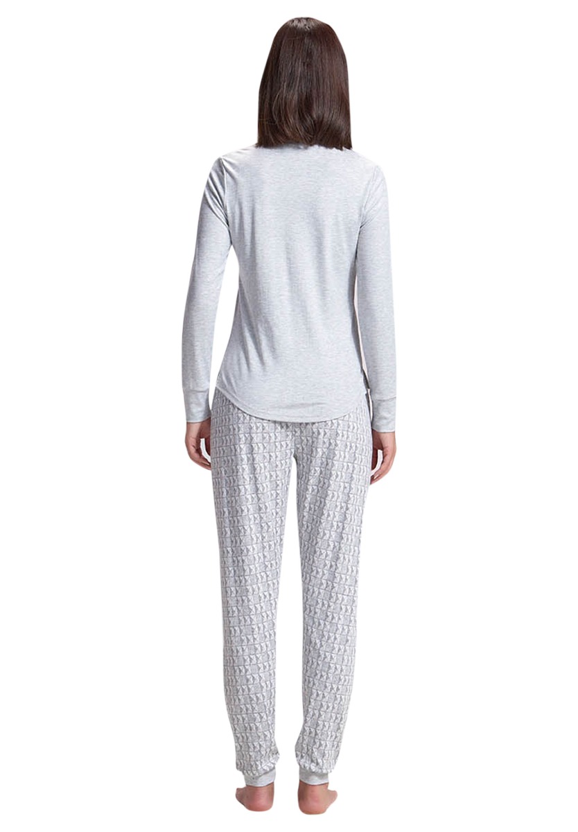 Πιτζάμα γυναικεία απαλή Basics By Sevim 12343 φωτογραφία