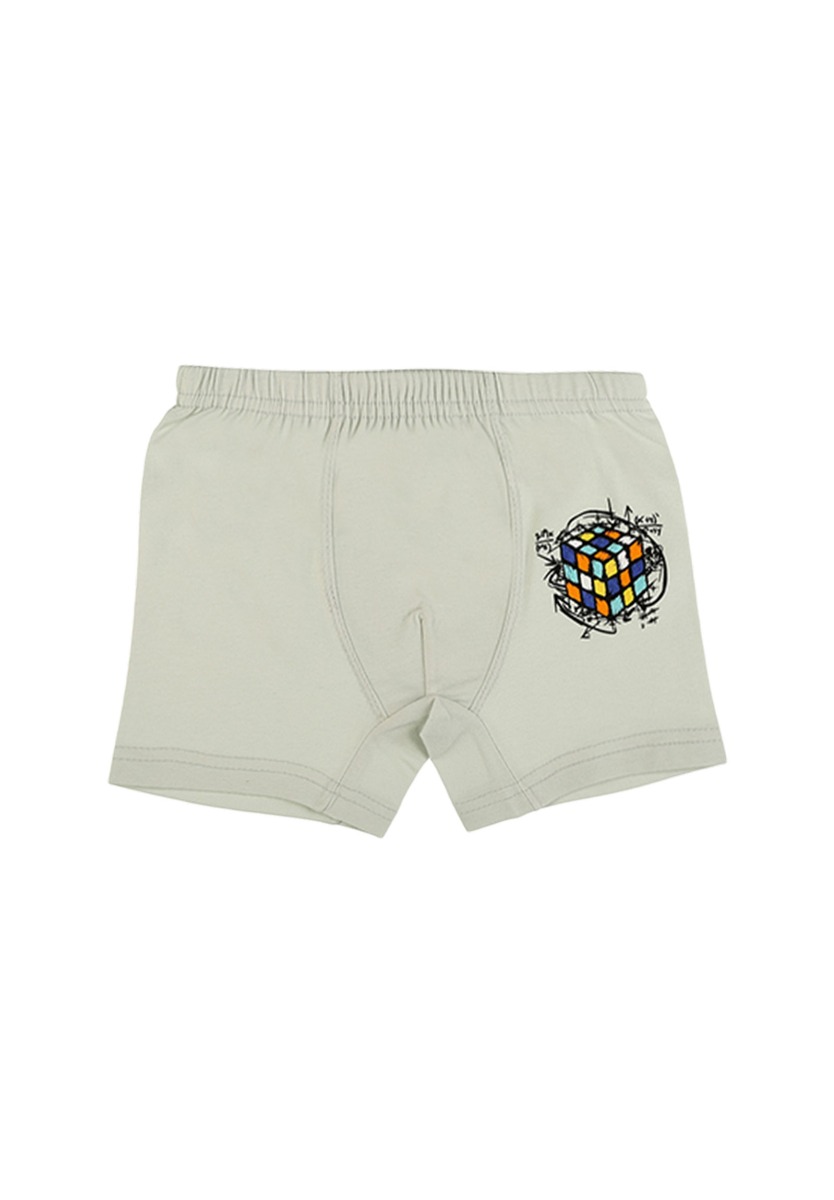 Σετ φανελάκι μποξεράκι παιδικό Cube Γκρί του πάγου 1271854ZP1 φωτογραφία