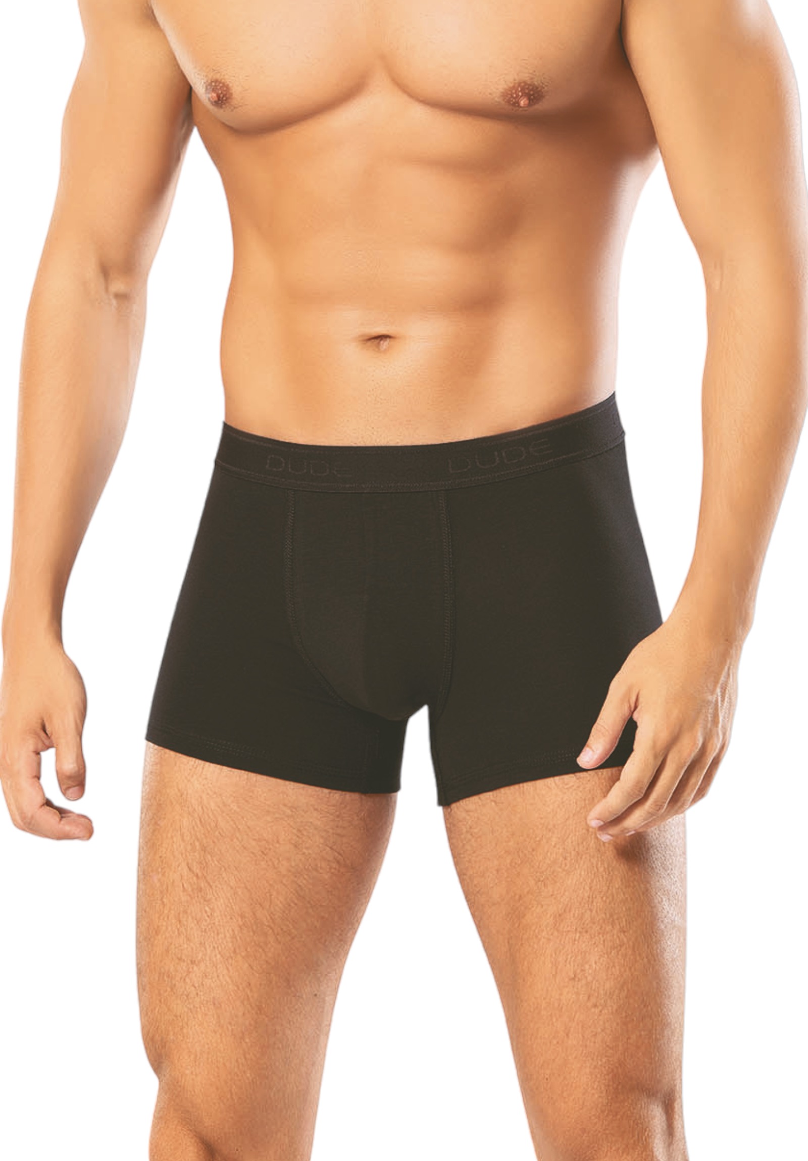 Boxer ανδρικά βαμβακερά 4DUDE Tribal σε οικονομική συσκευασία 2 τεμαχίων DD1403-Μαύρο φωτογραφία