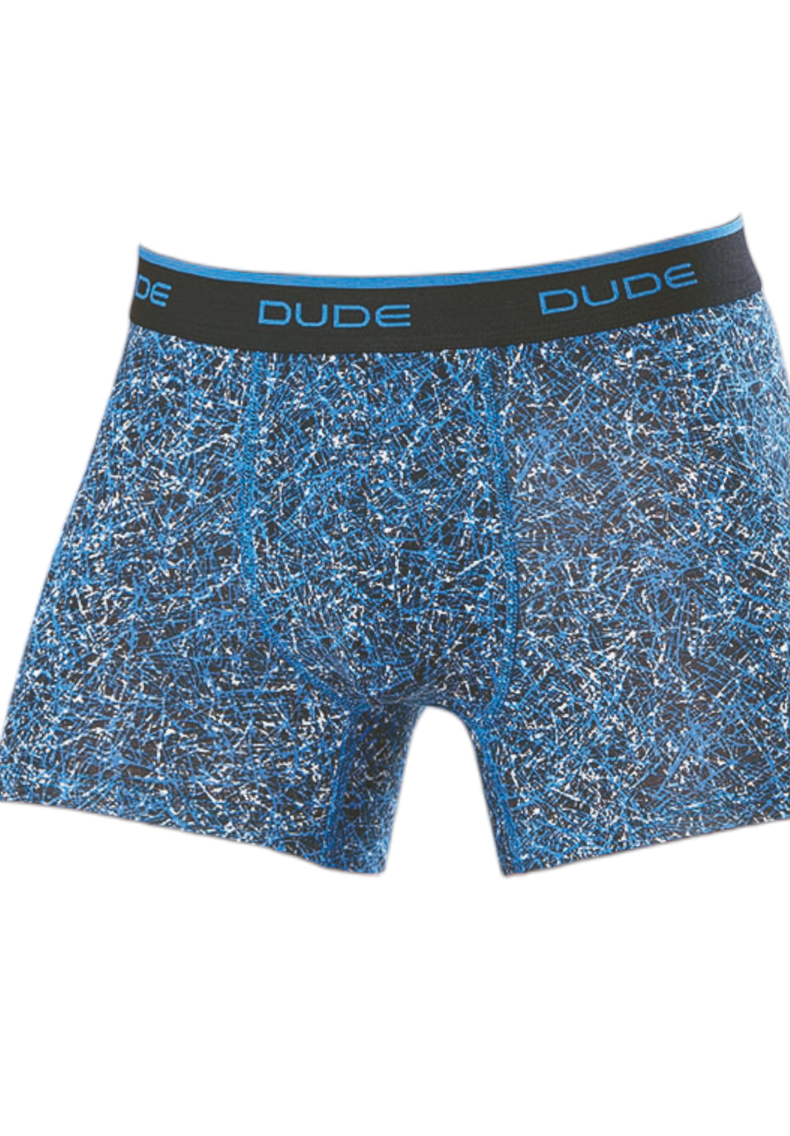 Boxer ανδρικά βαμβακερά 4DUDE Chaos σε οικονομική συσκευασία 2 τεμαχίων DD1405-Μπλε φωτογραφία