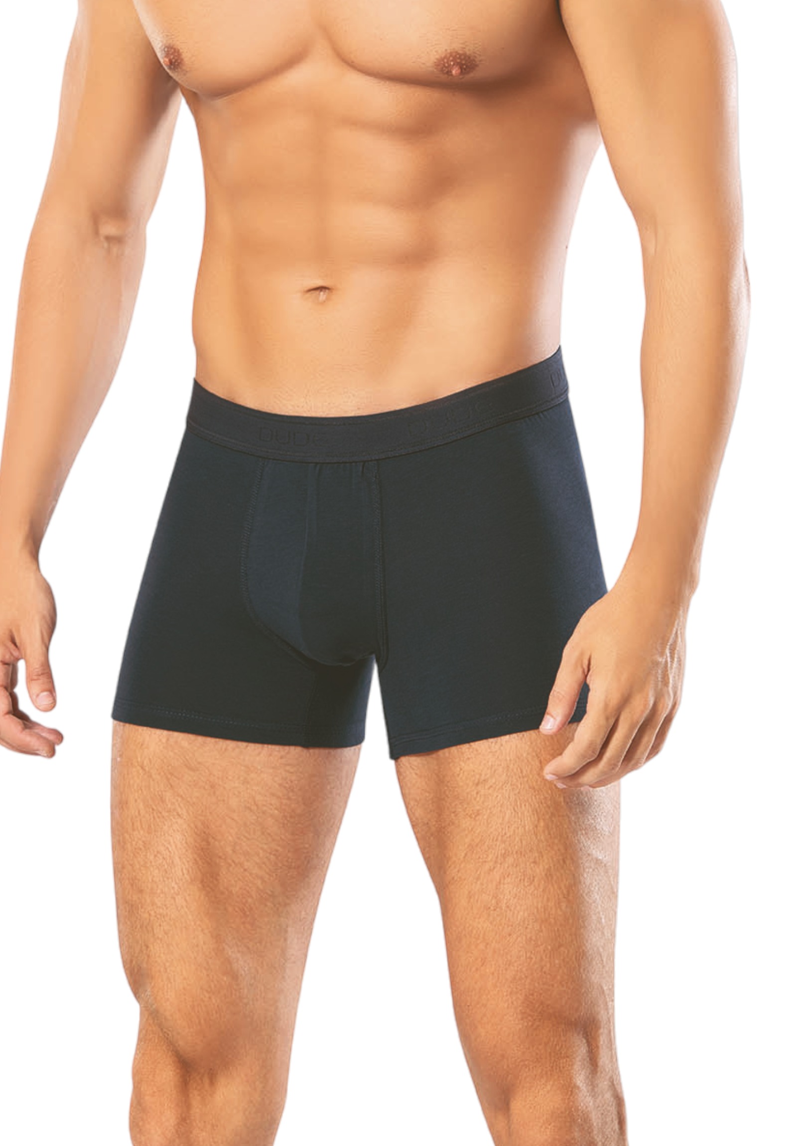 Boxer ανδρικά βαμβακερά 4DUDE Dots σε οικονομική συσκευασία 2 τεμαχίων DD1406-Μπλε φωτογραφία