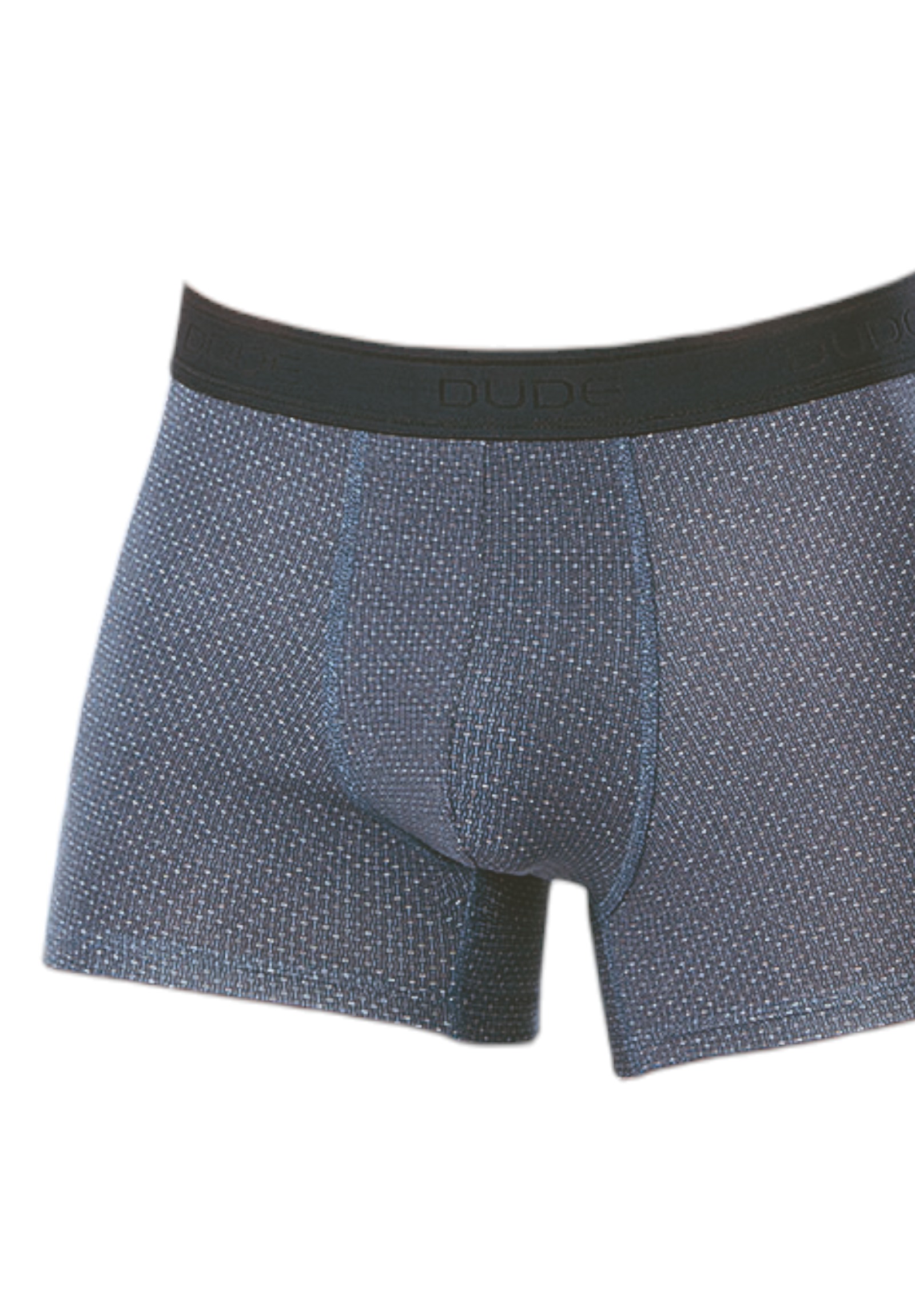 Boxer ανδρικά βαμβακερά 4DUDE Dots σε οικονομική συσκευασία 2 τεμαχίων DD1406-Μπλε φωτογραφία