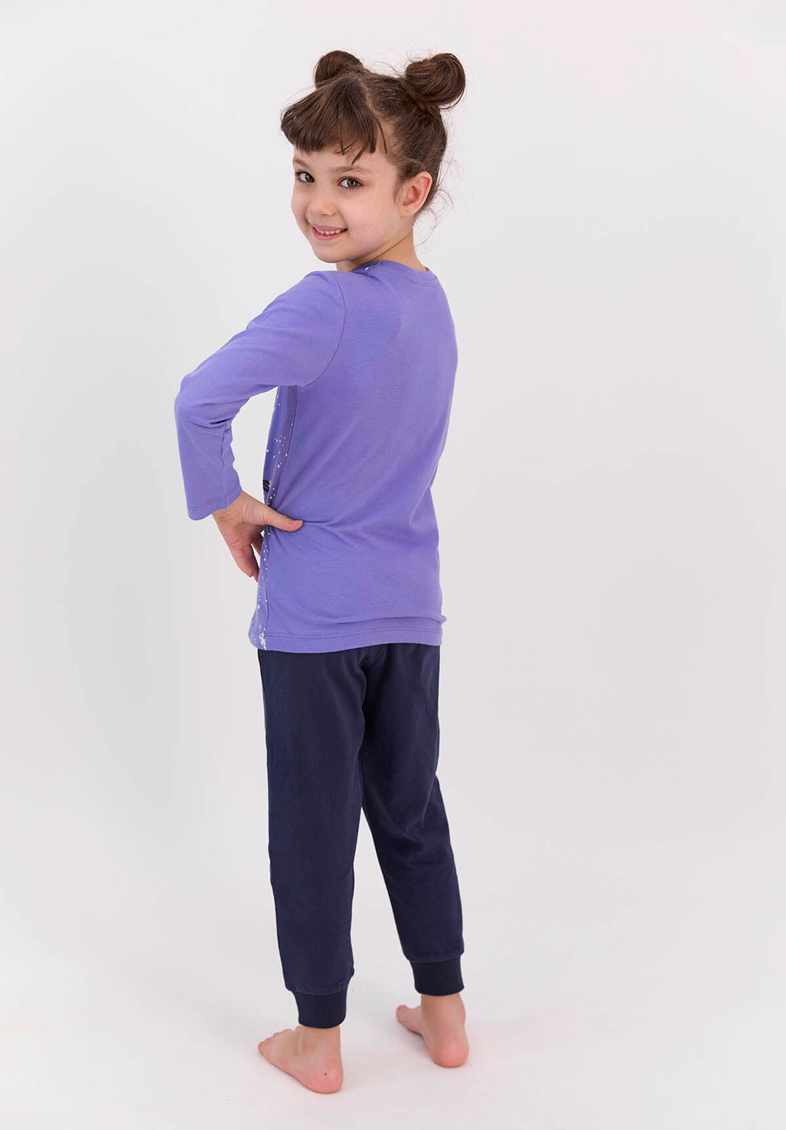 Πιτζάμα εφηβική Looney Tunes Bugs Bunny L1406B-Μωβ φωτογραφία