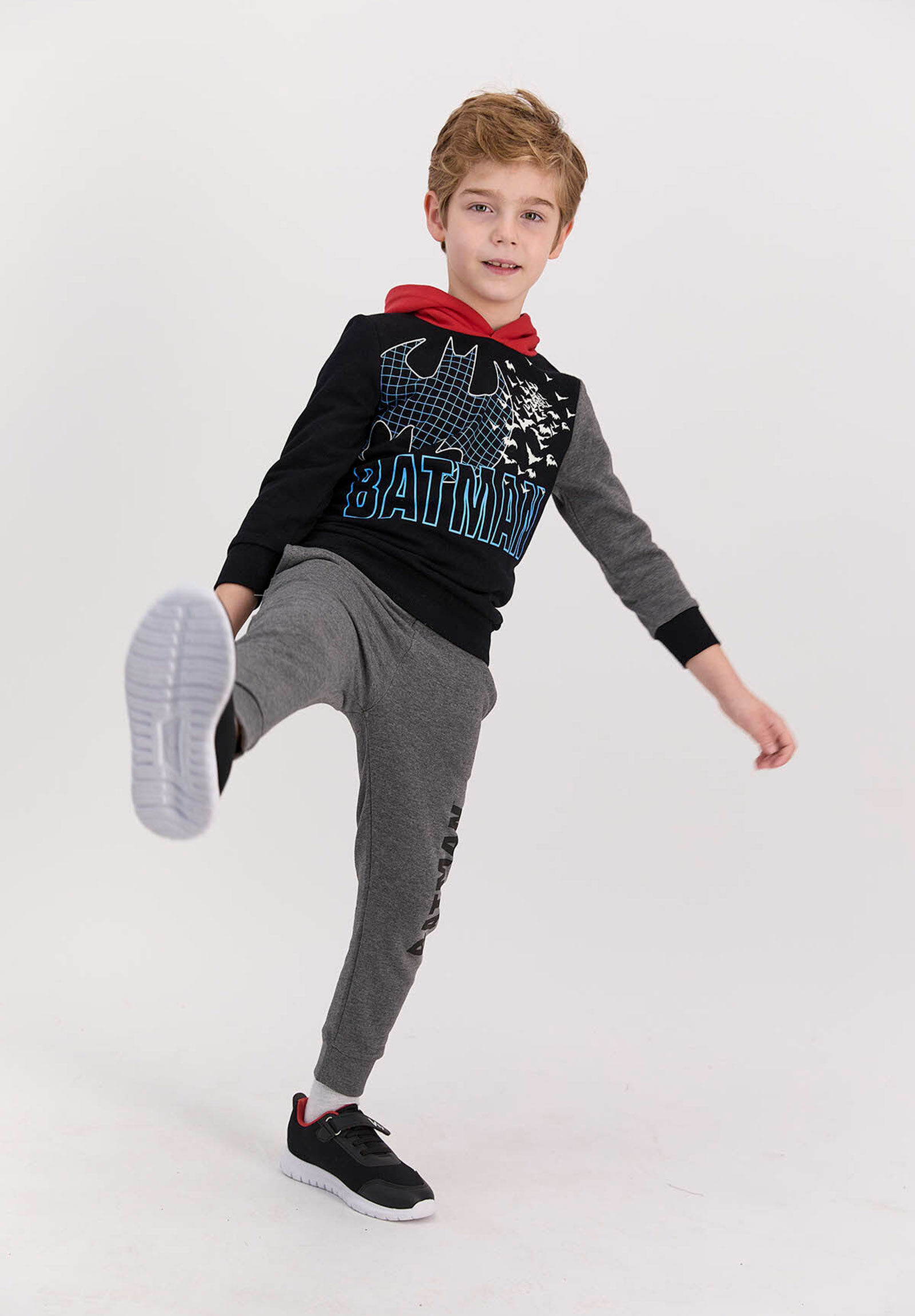 Φόρμα παιδική Batman L1418-Μαύρο φωτογραφία
