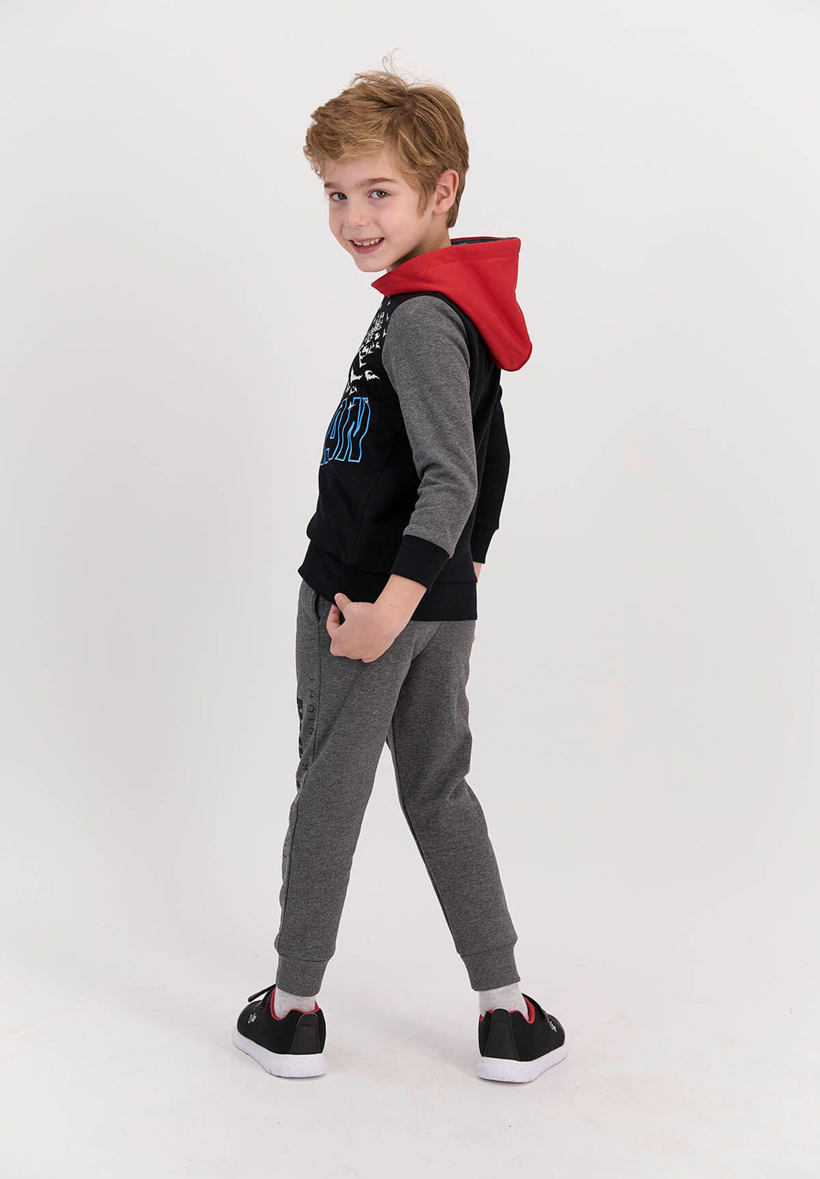 Φόρμα παιδική Batman L1418-Μαύρο φωτογραφία