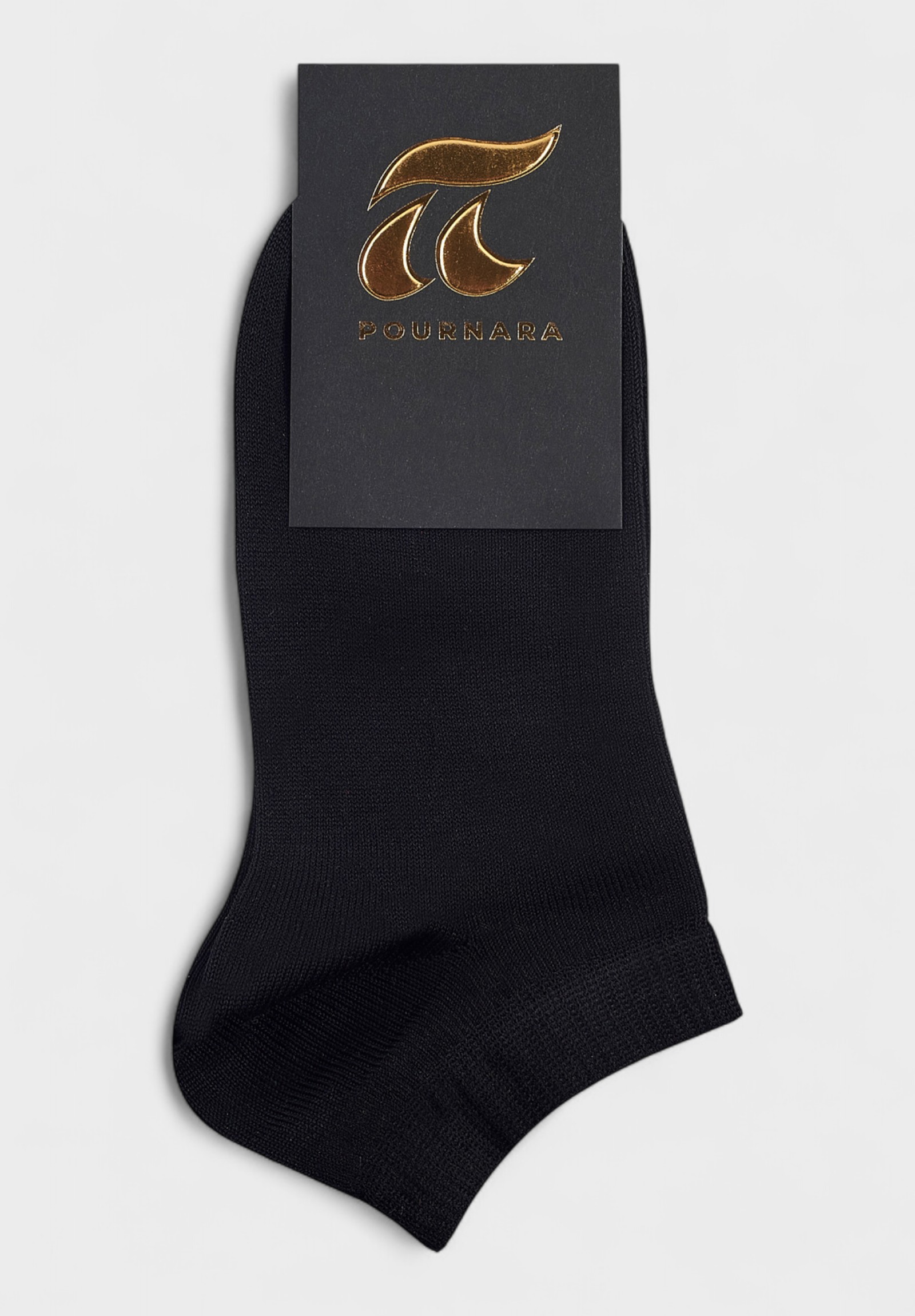 Γυναικείο Καλτσάκι Pournara Μαύρο - Βαμβακερό, Ελαστικό, Άνετο PRN149-19-Μαύρο φωτογραφία