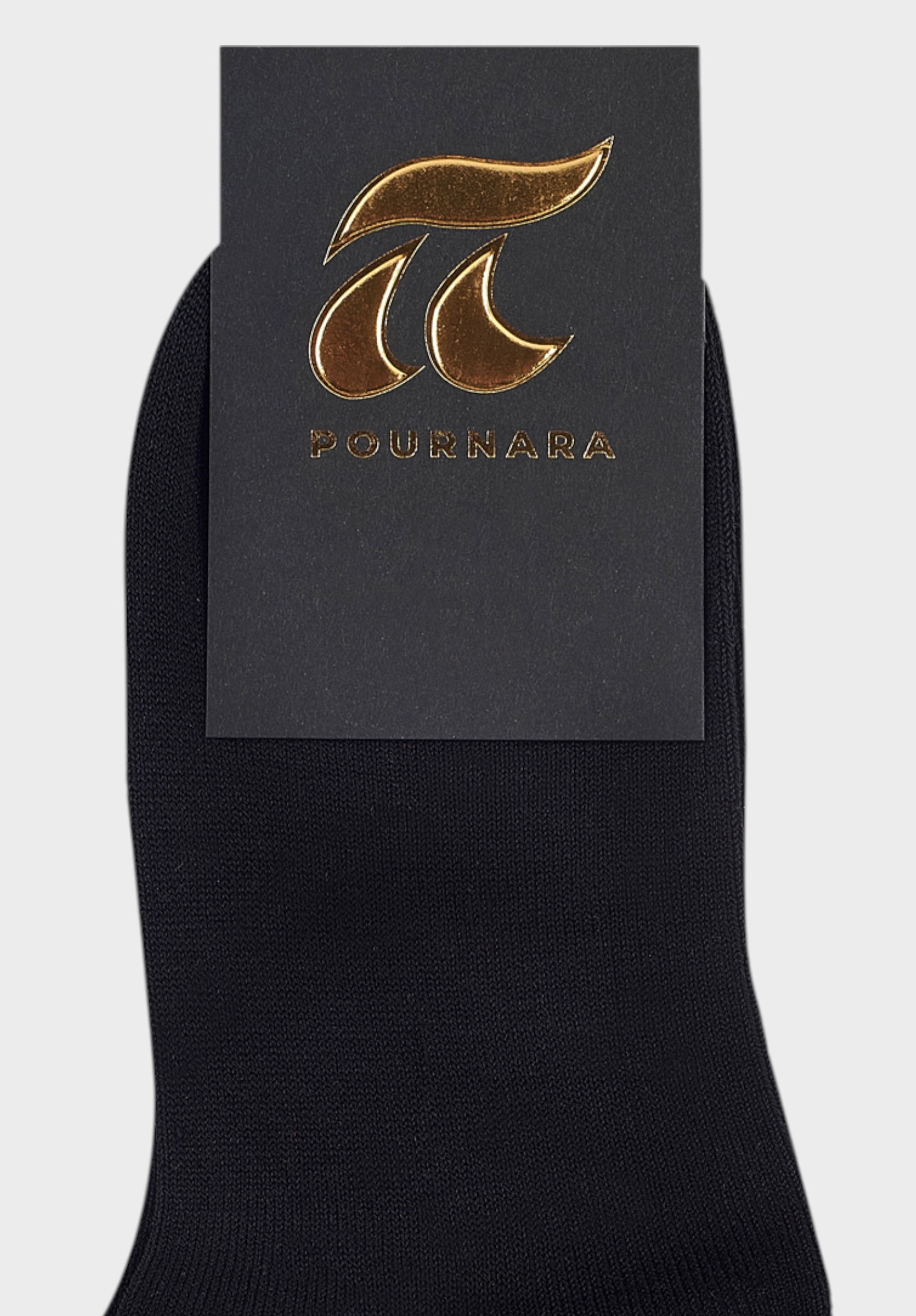 Pournara Γυναικείο Καλτσάκι Pournara Μαύρο - Βαμβακερό, Ελαστικό, Άνετο PRN149-19-Μαύρο