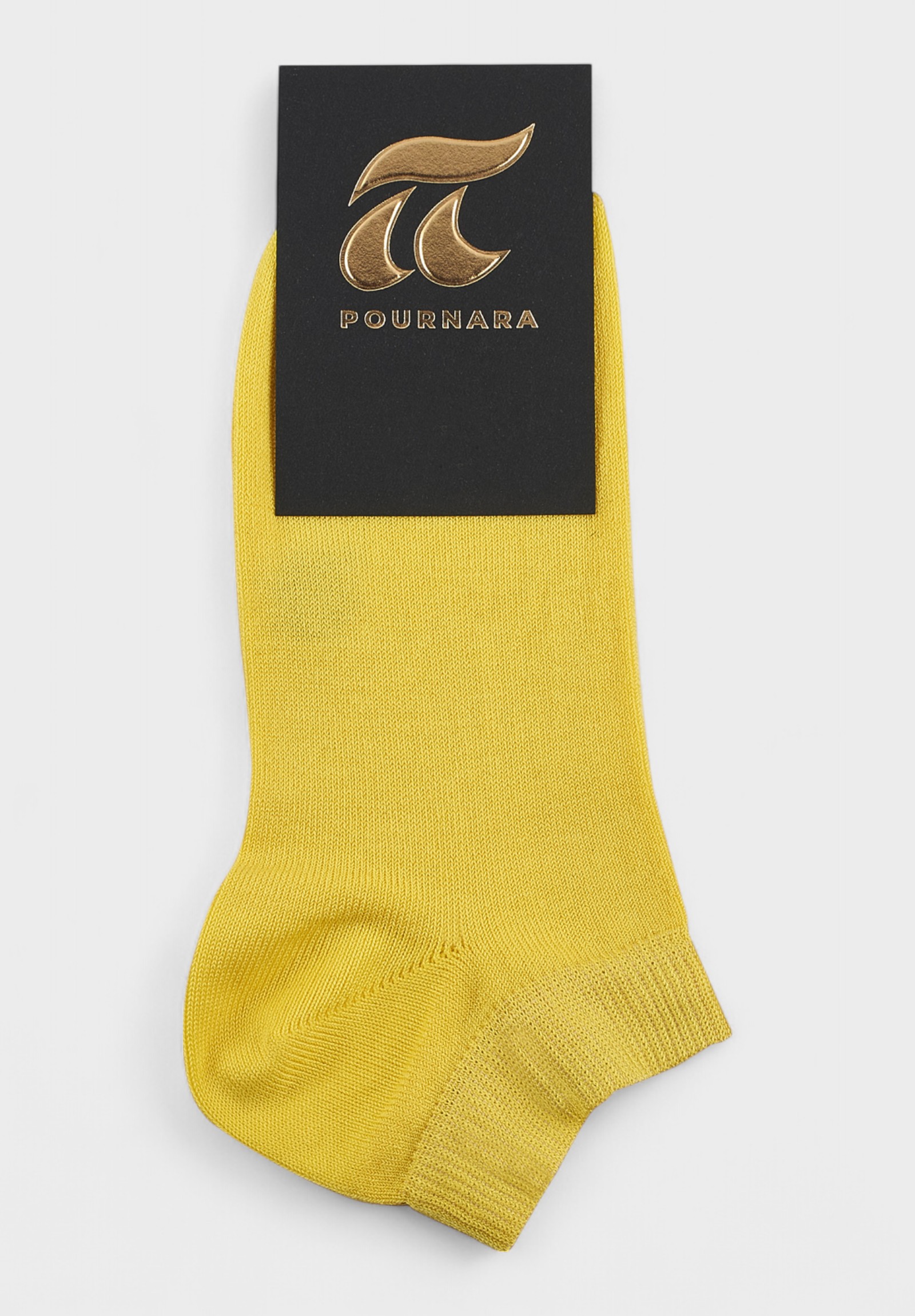 Γυναικείο Καλτσάκι Pournara Κίτρινο- Βαμβακερό, Ελαστικό, Άνετο PRN149-6-Κίτρινο φωτογραφία