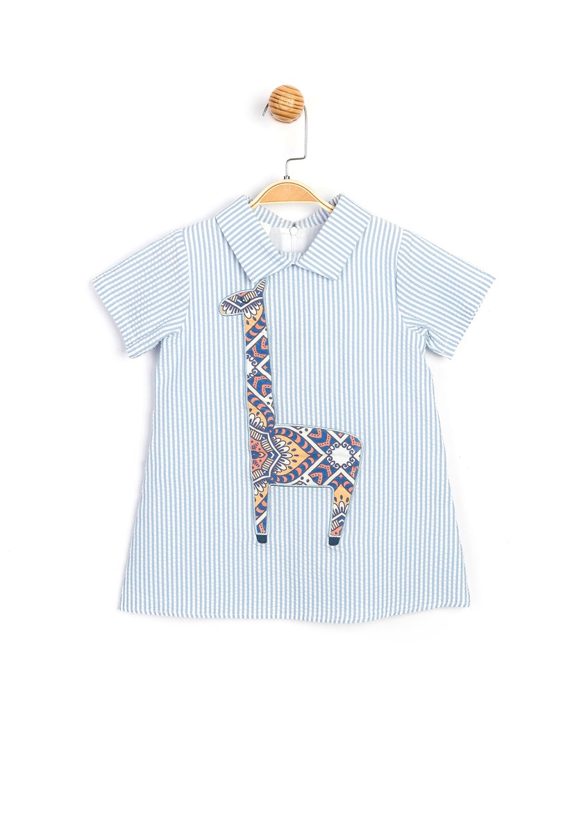 Φορεματάκι παιδικό - βρεφικό Giraffe PL15369 φωτογραφία