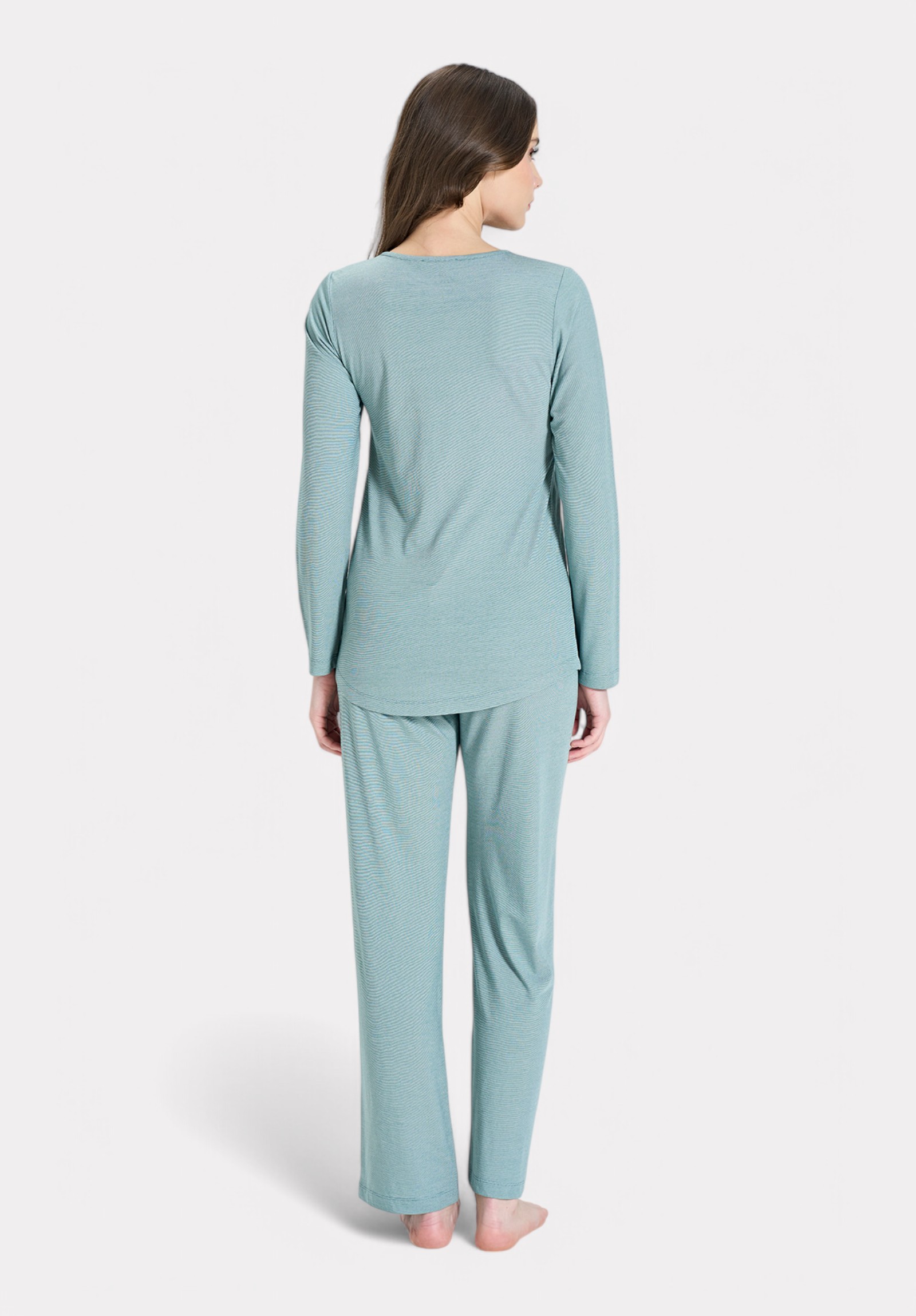 Pijadore Πιτζάμα Θηλασμού Μέντα – Μακρυμάνικη PJDR1851-1-Μέντα φωτογραφία