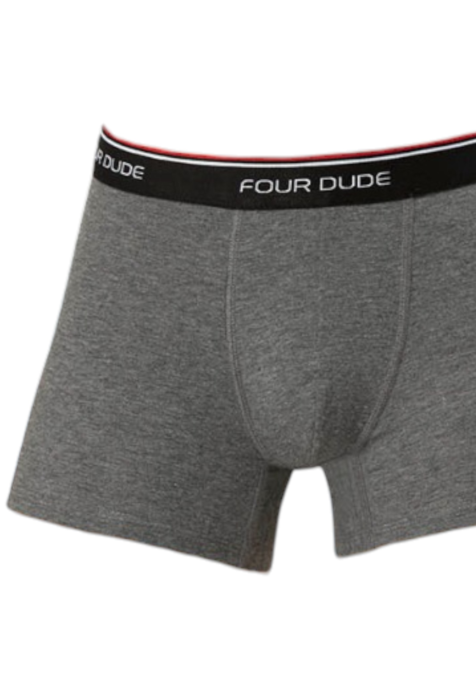 Boxer ανδρικά βαμβακερά 4DUDE Basic σε οικονομική συσκευασία 3 τεμαχίων DD1601-Πολύχρωμο φωτογραφία