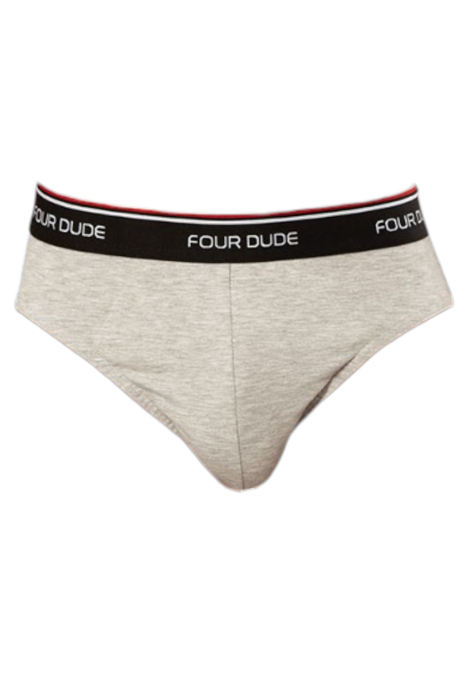 Σλιπ ανδρικά βαμβακερά 4DUDE The Basics two σε οικονομική συσκευασία 3 τεμαχίων DD1704-Πολύχρωμο φωτογραφία