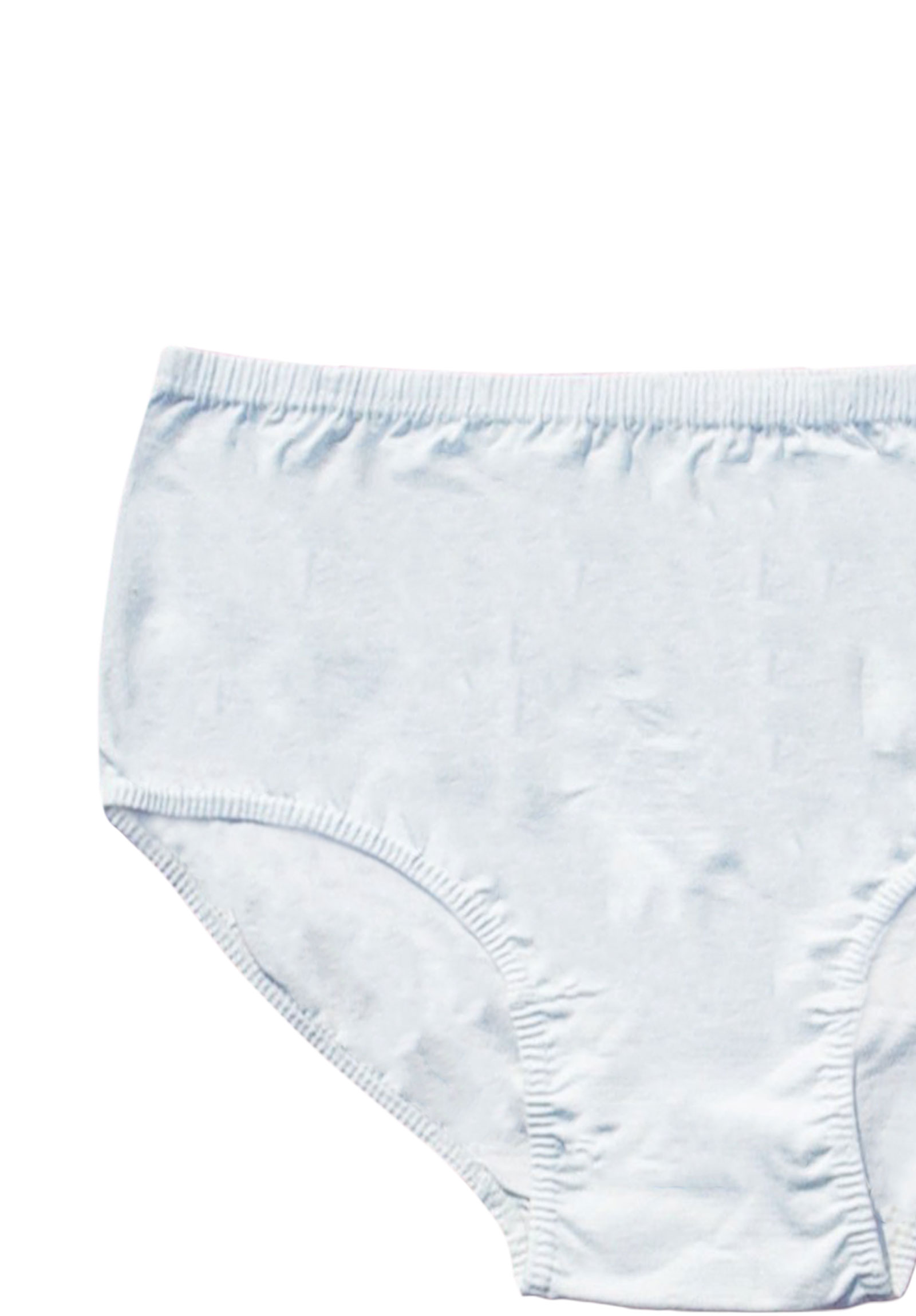 Σλιπ Maxi 4/4 ψηλοκάβαλα Με Εσωτερικό Λάστιχο Basics 5 τεμ. 2046-Λευκό φωτογραφία