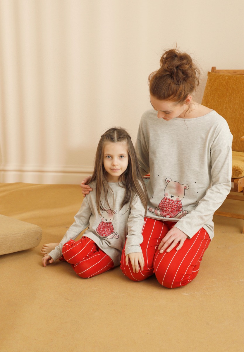 Πιτζάμα παιδική - εφηβική Winter Ladies 63189K φωτογραφία