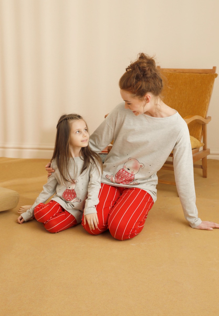 Πιτζάμα παιδική - εφηβική Winter Ladies 63189K φωτογραφία