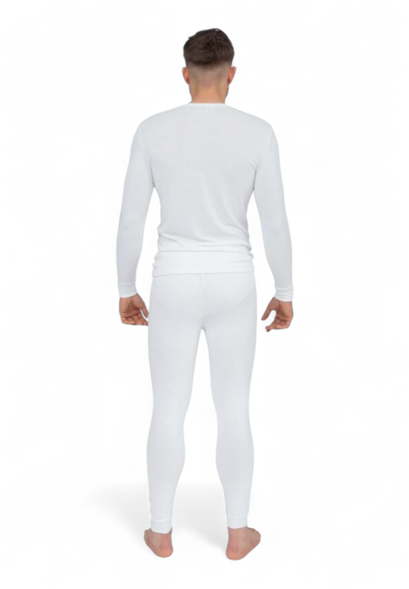 Μπλούζα ανδρική ισοθερμική Nina Club NC2179M-Λευκό φωτογραφία