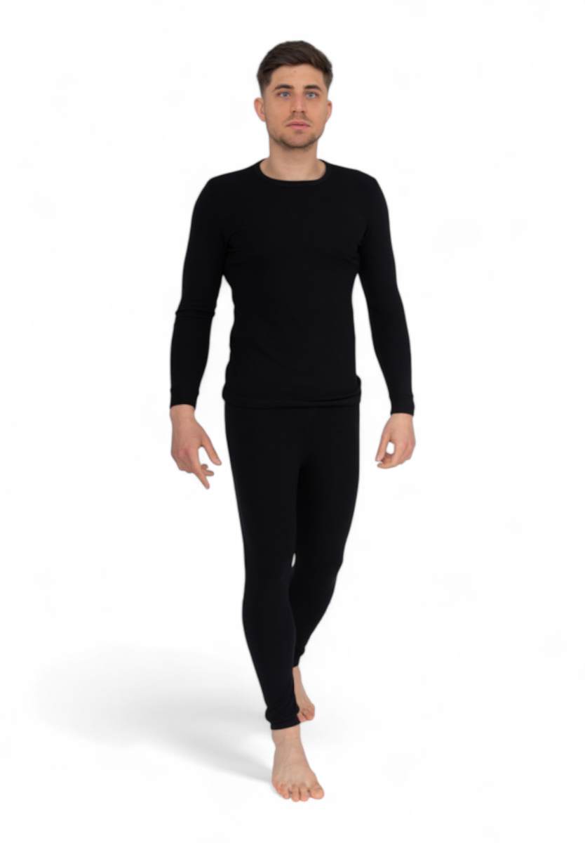 Μπλούζα ανδρική ισοθερμική Nina Club NC2179M-Μαύρο φωτογραφία