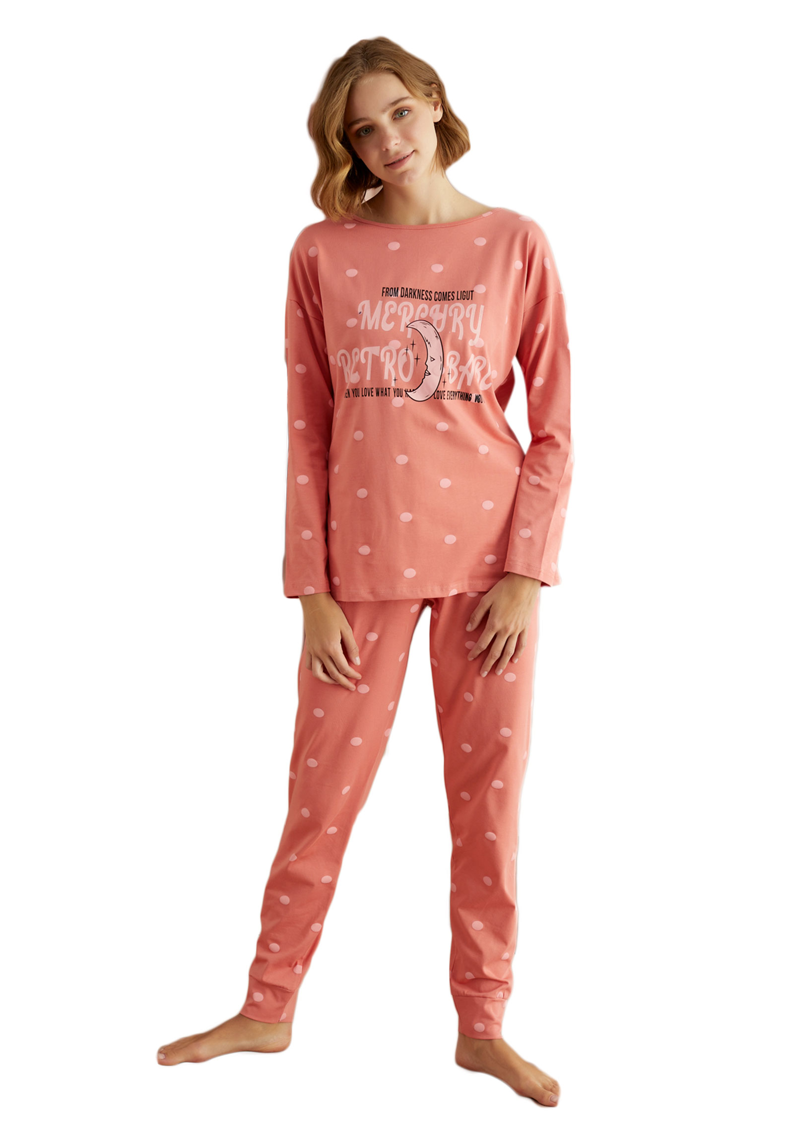 Πιτζάμα γυναικεία Moon Night-L 63289-L 2025
