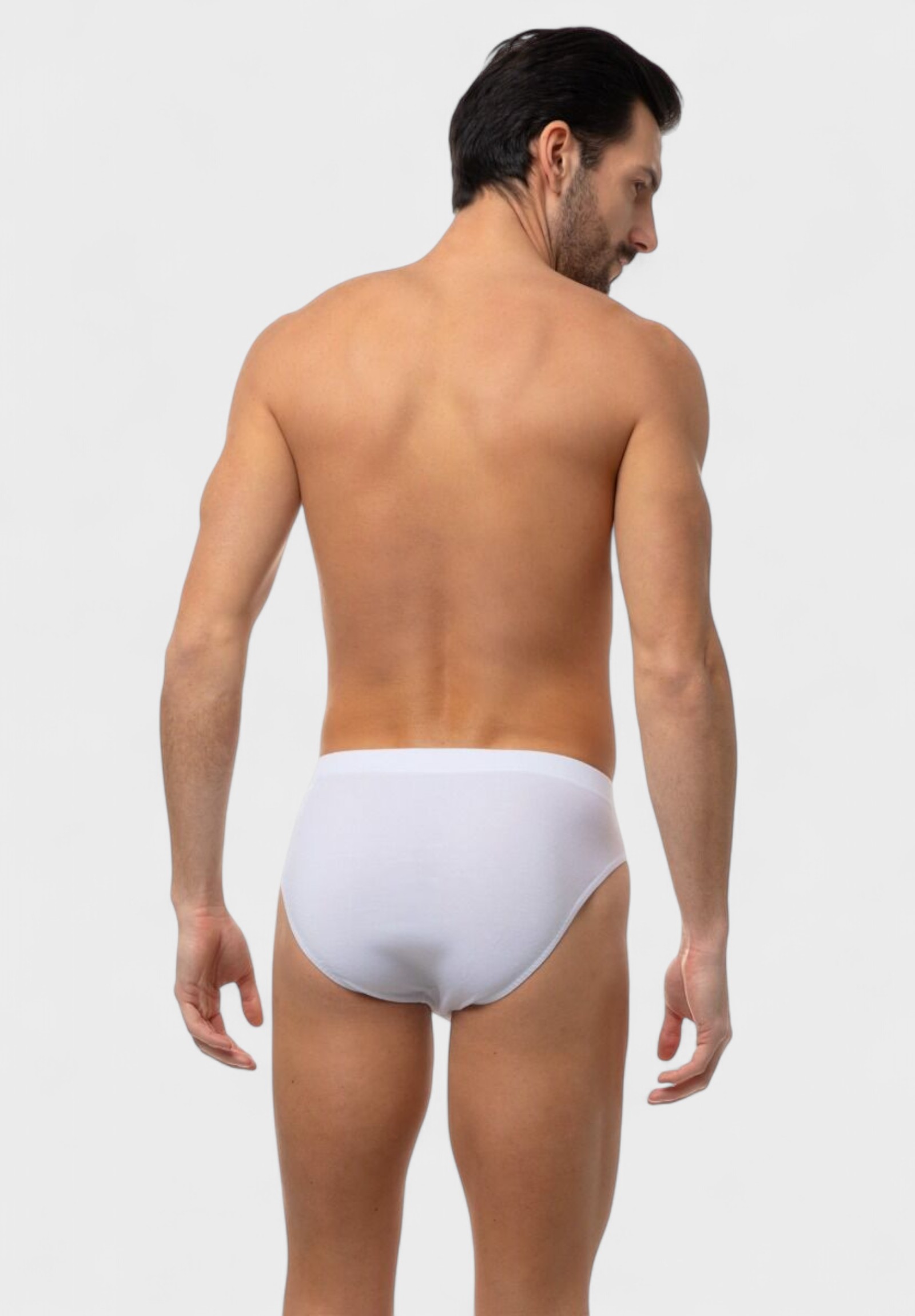Ανδρικό σλιπ σετ 3 τεμ. Sporties Minerva με εσωτερικό λάστιχο MNRV23027-Λευκό φωτογραφία