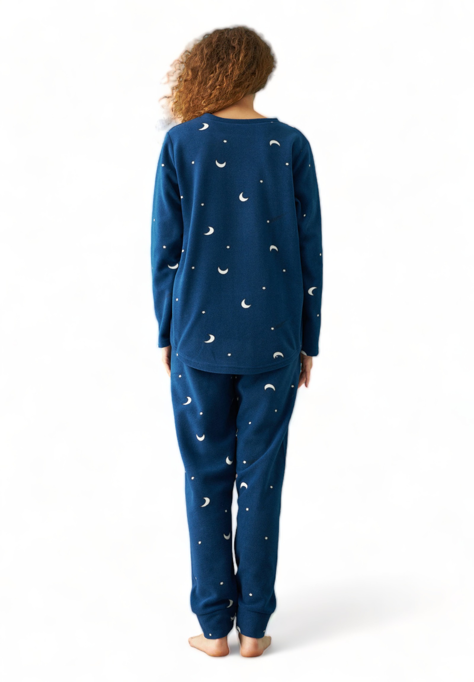 Πιτζαμα γυναικεία Fleece Siyah Inci Eyes SI23235073-A-Μπλε φωτογραφία