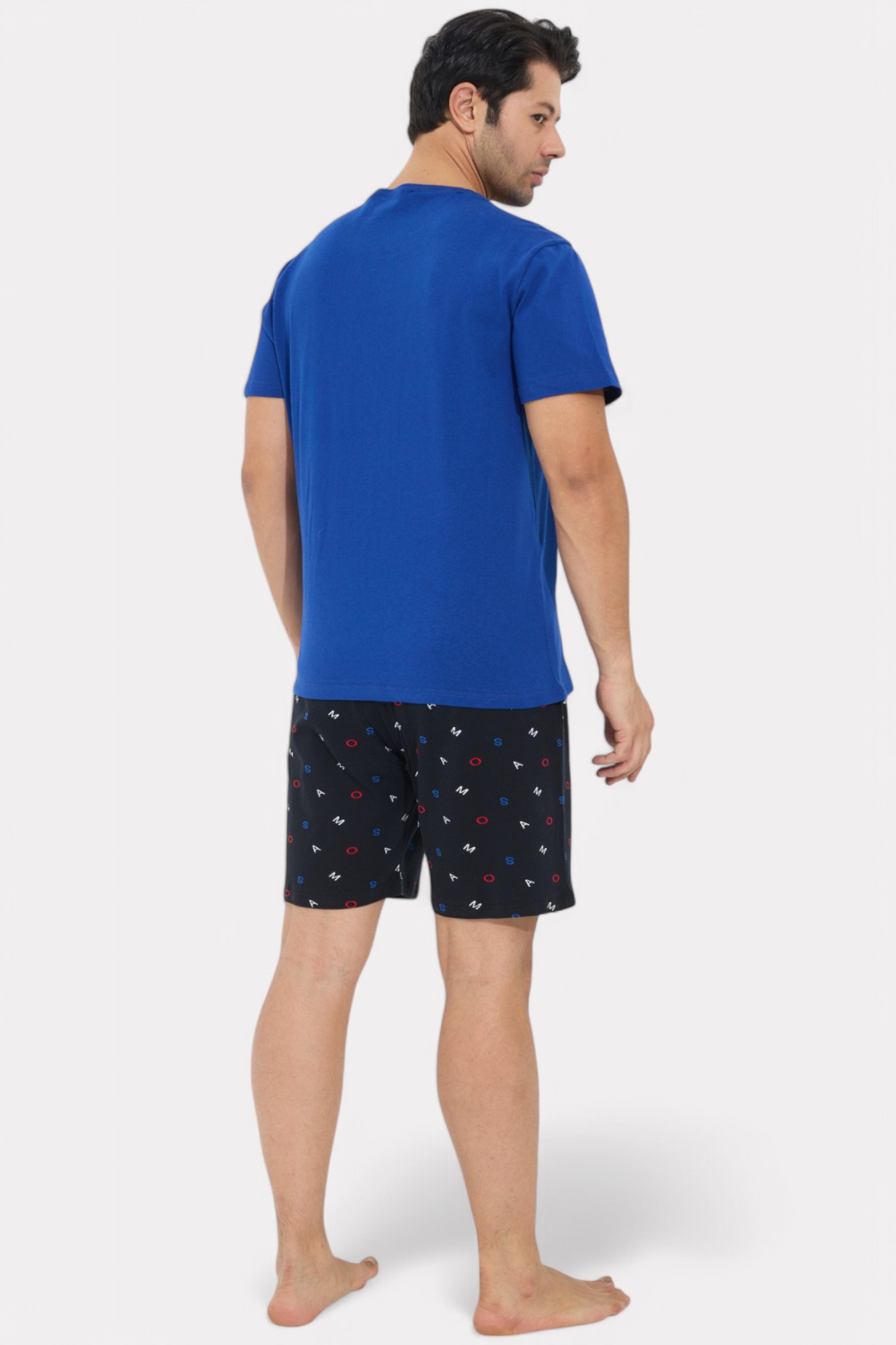 Πιτζάμα ανδρική Siyah Inci Relax Time SI09625-Μπλε φωτογραφία