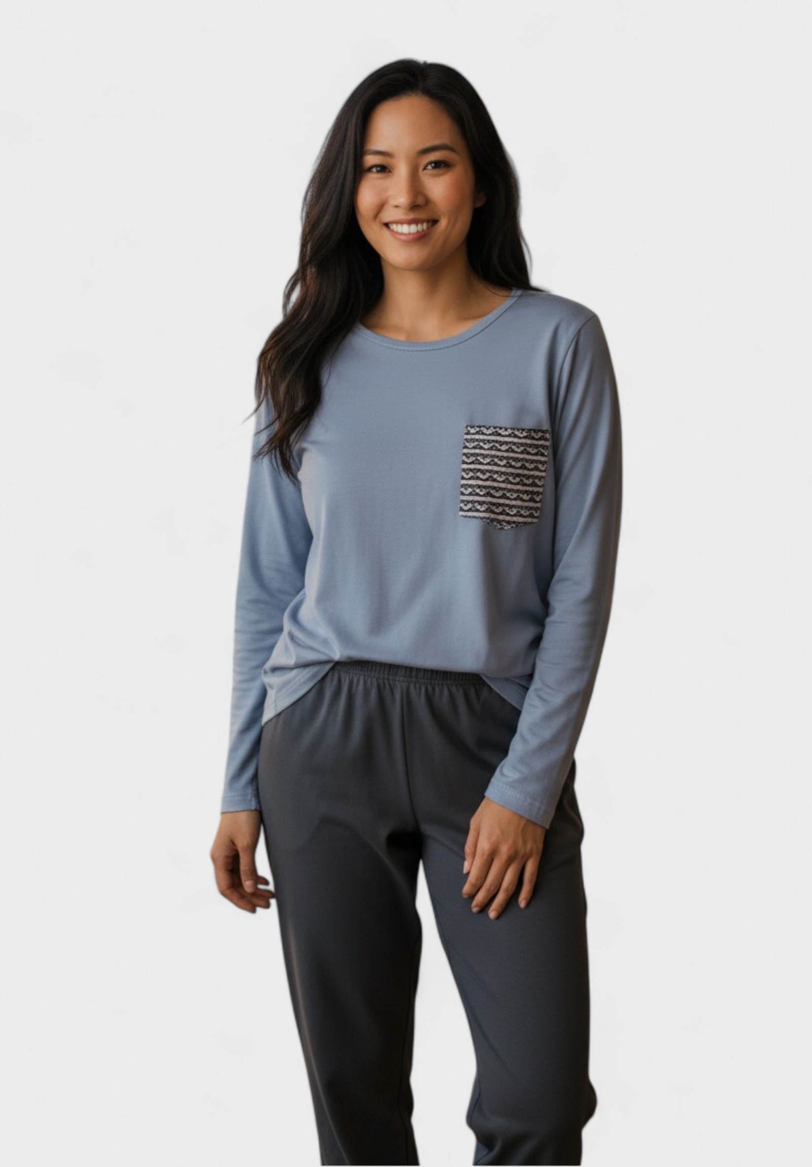 Γυναικεία Βαμβακερή Πιτζάμα Cherry Underwear Nordic CHR262607-Ραφ φωτογραφία