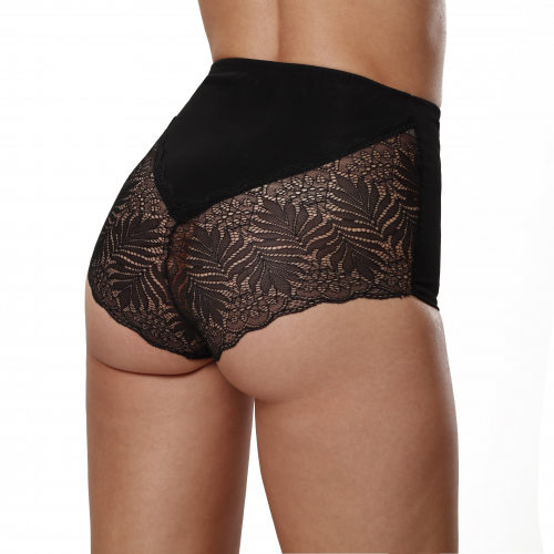 Λαστέξ εσώρουχο με δαντελα -1 νούμερο MOLLI-Μαύρο φωτογραφία