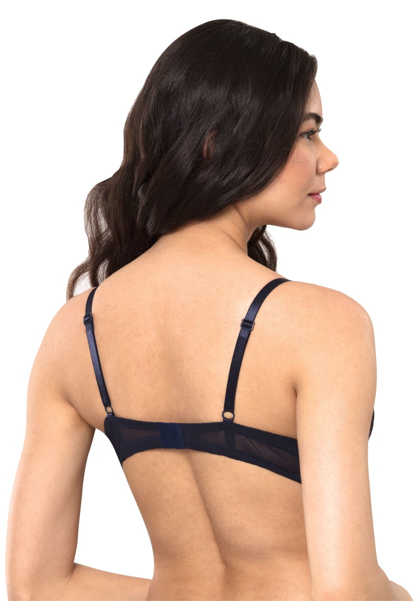 Σουτιέν Double Push Up +1 νούμερο 3024-Μπλε Σκούρο φωτογραφία