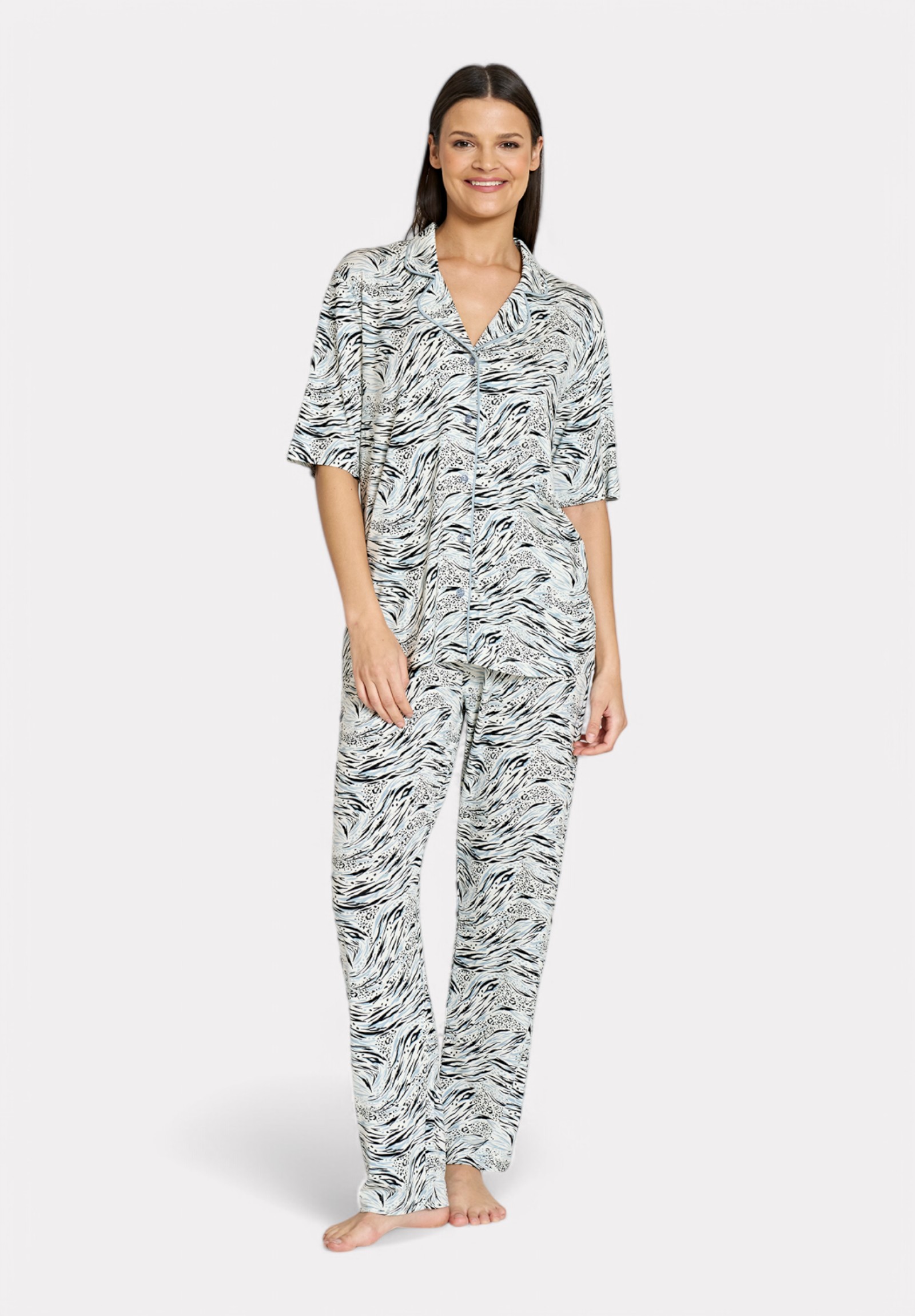  Pijadore Γυναικεία Πιτζάμα Animal Print – Chill με Στυλ Ραφ PJDR1811-2-Ραφ 2025
