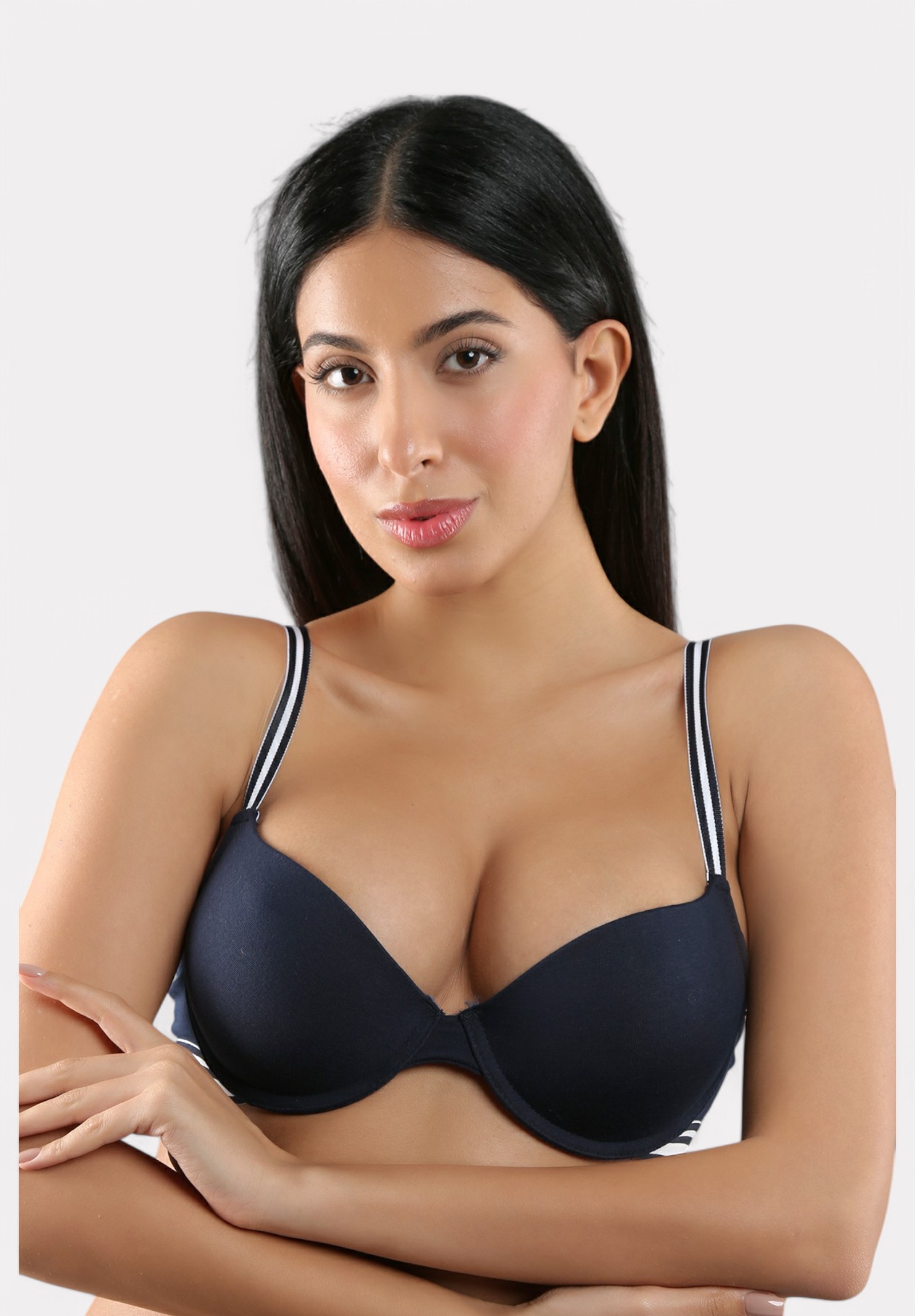  Σουτιέν New Bra – 100% Βαμβακερό με Ελαφριά Ενίσχυση Μπλέ NB5116-3-Μπλε 2025