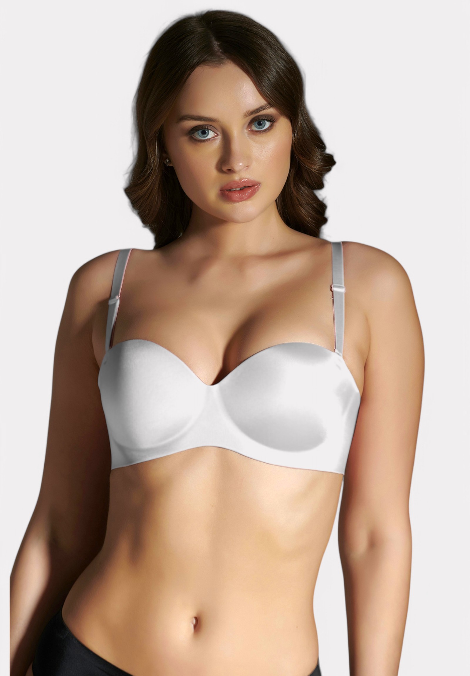  Strapless Laser-Cut Σουτιέν B Cup New Bra Lingerie Εκρου NB6050-A-H-Εκρού 2025