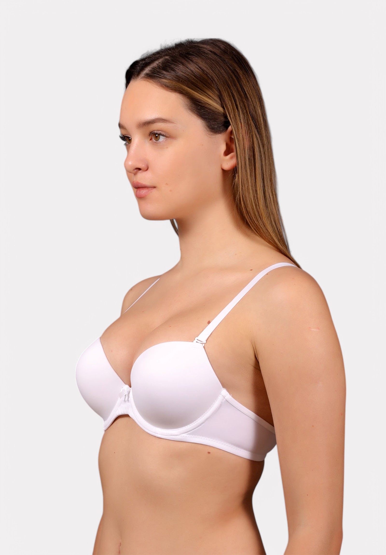 New Bra Strapless Σουτιέν Χωρίς Ενίσχυση – B Cup Λευκό NB7025-2-Λευκό φωτογραφία