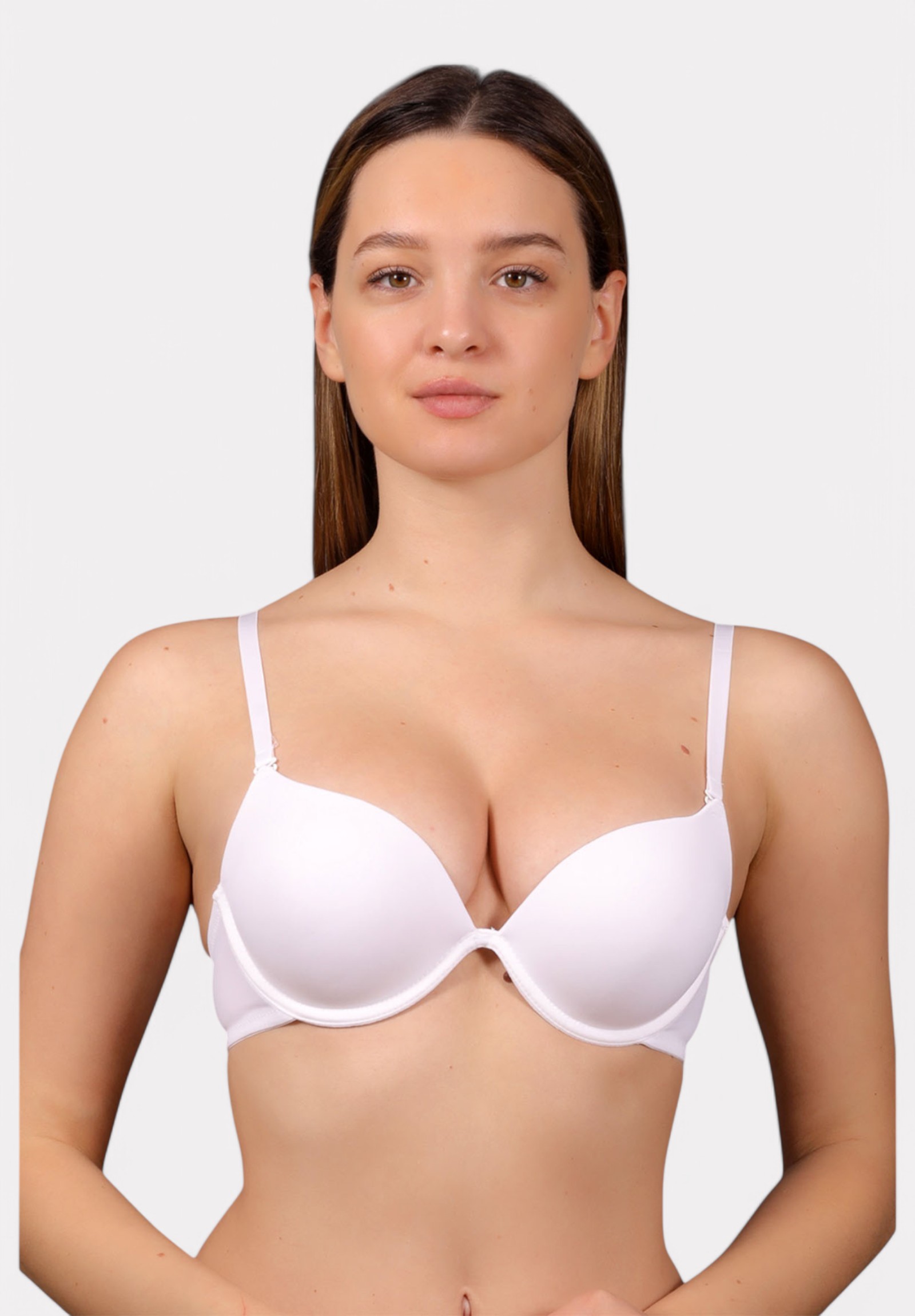  New Bra B Cup Double Push-Up – Με Αποσπώμενες Τιράντες Λευκό NB7035-2-Λευκό 2025