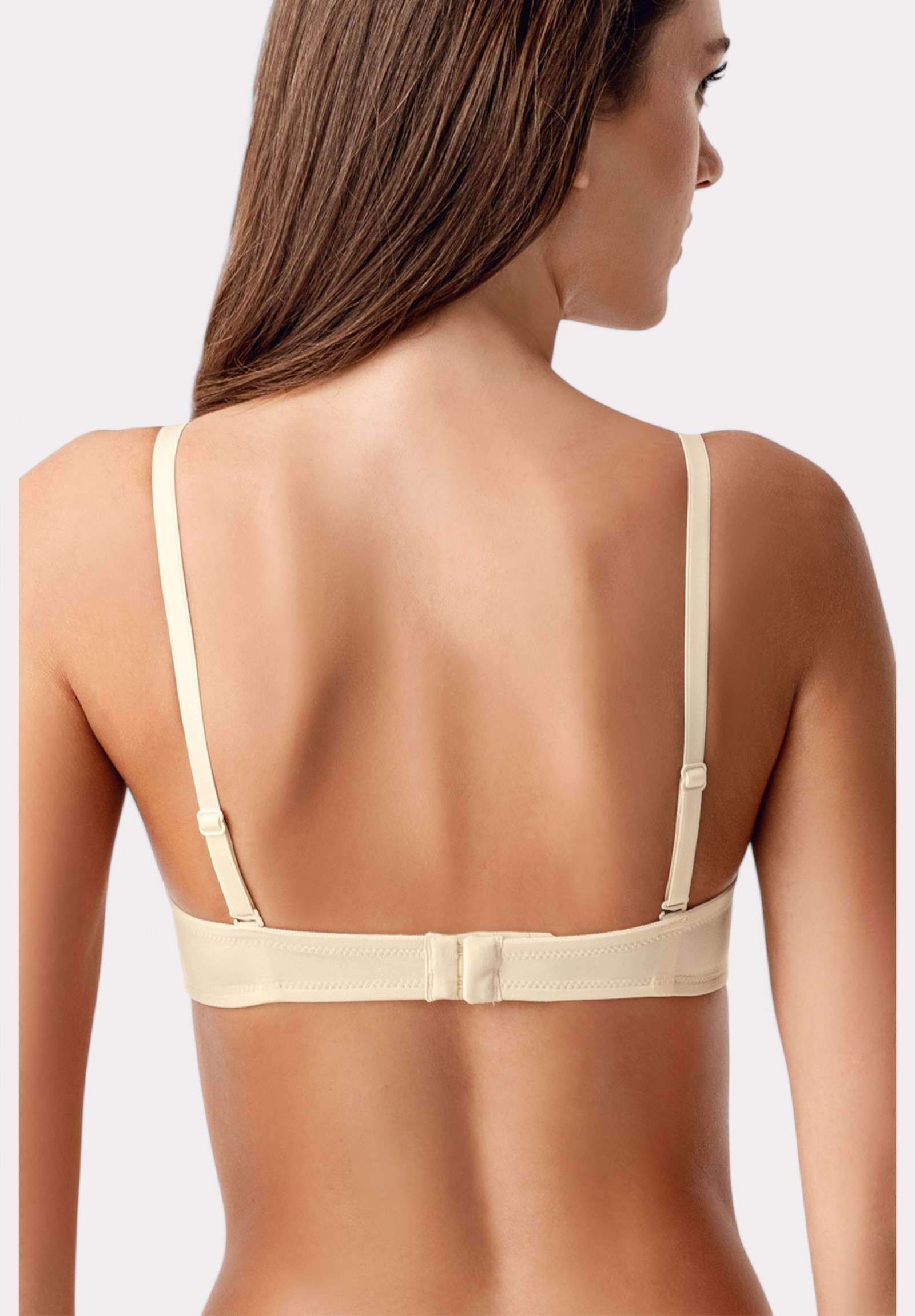 Strapless Σουτιέν New Bra Double Push-Up B Cup Μπεζ – Απόλυτο Κράτημα & Ανόρθωση NB7040-2-Μπεζ φωτογραφία