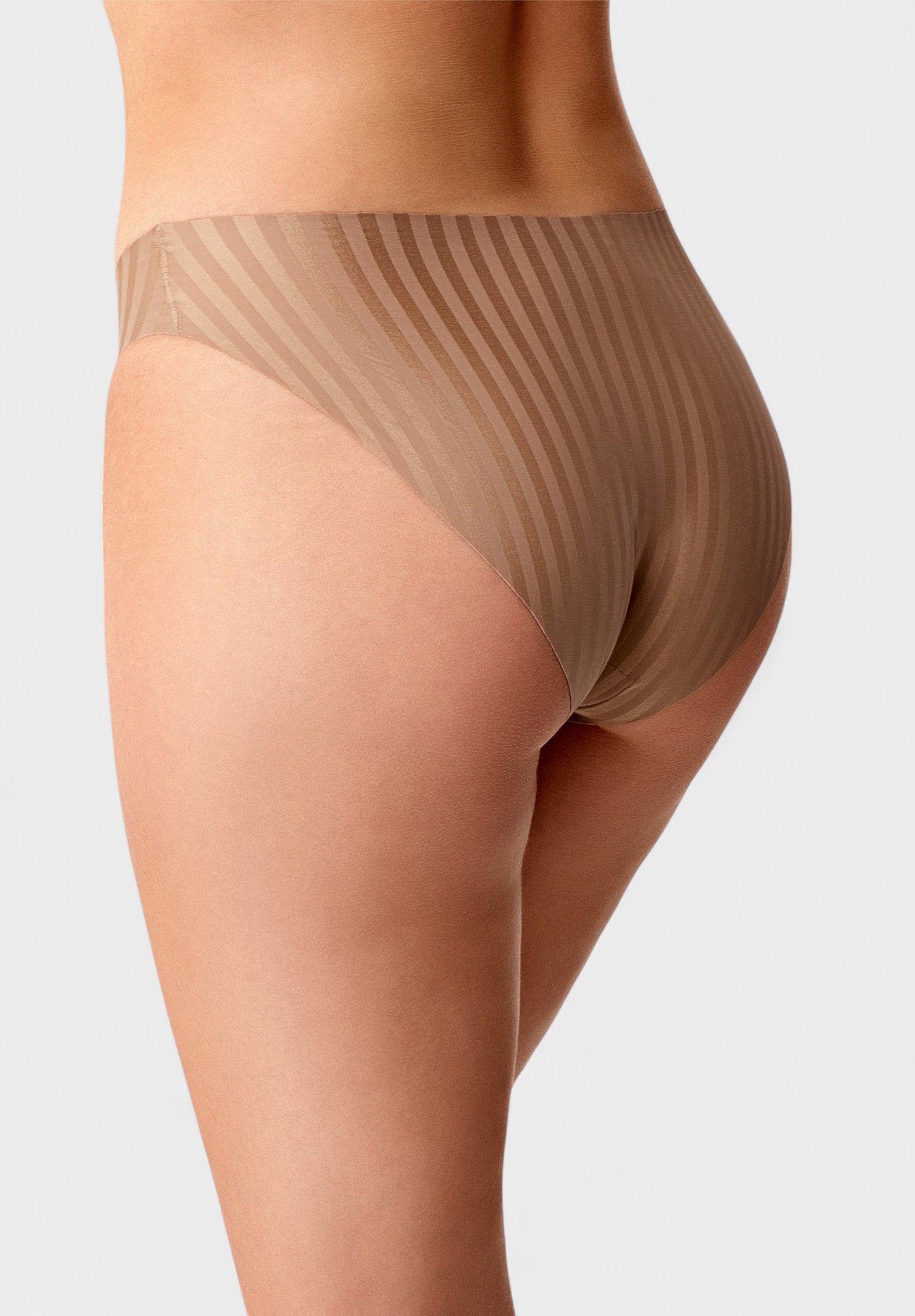 Εσώρουχο New Bra Seamless Capucino Ριγέ με Σιλικόνη NB9213-3-Καπουτσίνο φωτογραφία