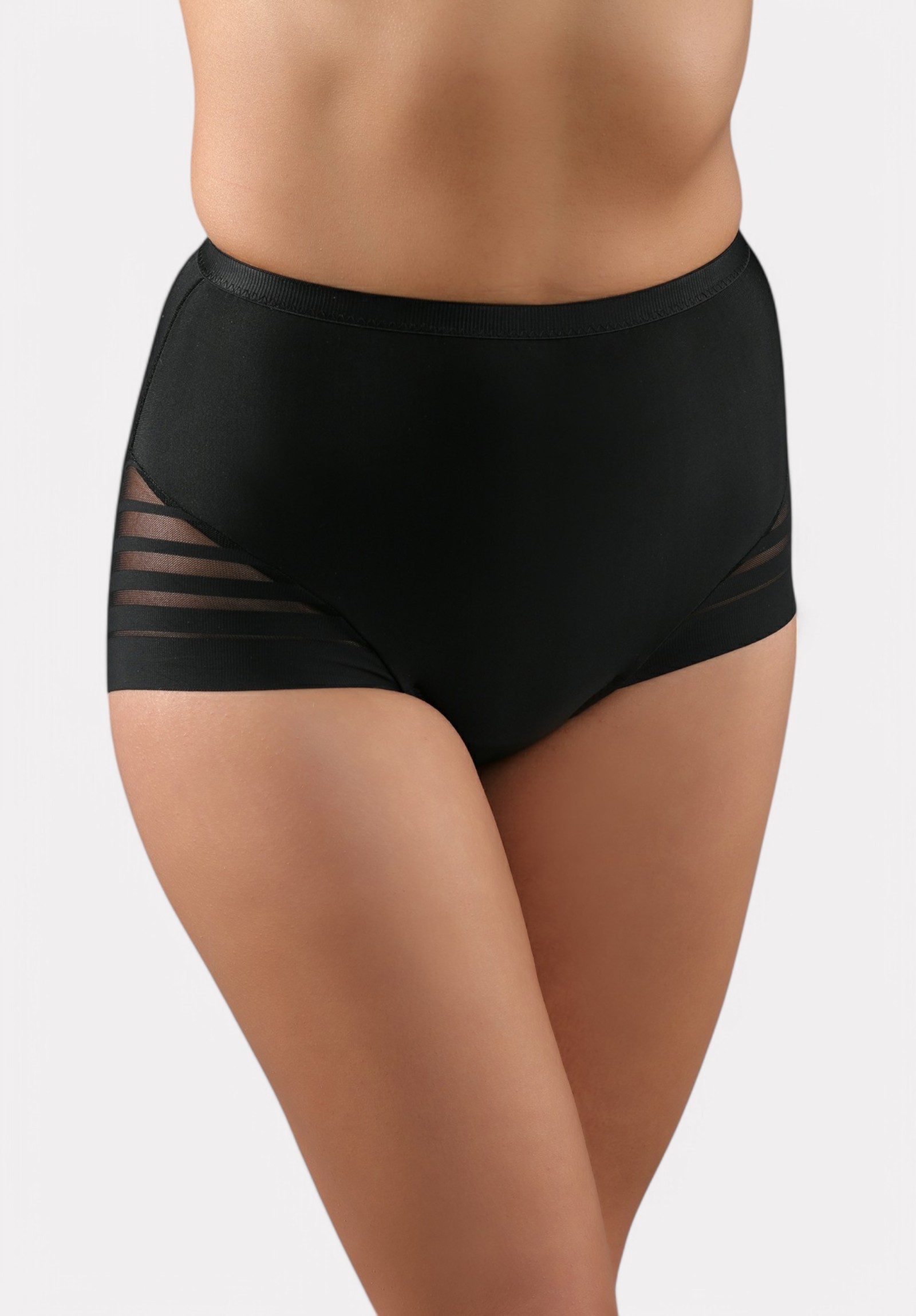 Εσώρουχο Κορσέ Mikro New Bra με κομψές λεπτομέρειες από διαφανές τούλι Μαύρο NB9301-1-Μαύρο φωτογραφία