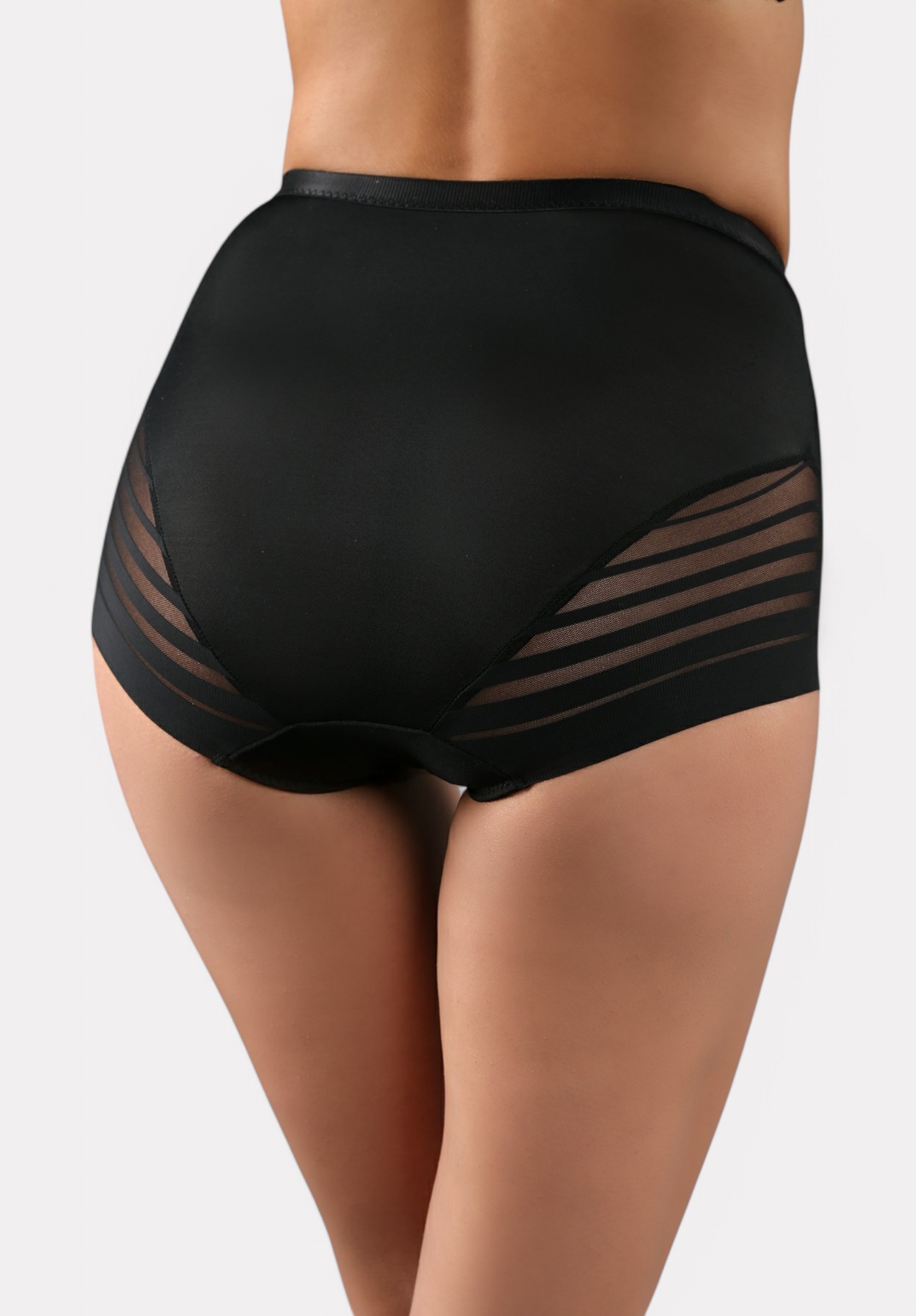 Εσώρουχο Κορσέ Mikro New Bra με κομψές λεπτομέρειες από διαφανές τούλι Μαύρο NB9301-1-Μαύρο φωτογραφία