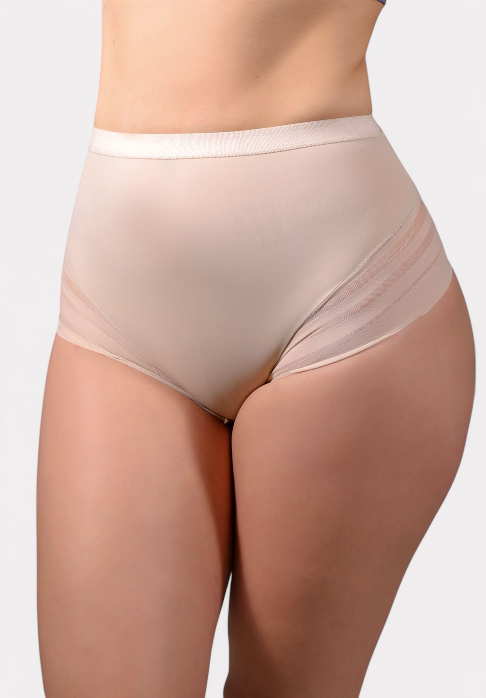 Εσώρουχο Κορσέ Mikro New Bra με κομψές λεπτομέρειες από διαφανές τούλι Μπεζ NB9301-2-Μπεζ φωτογραφία