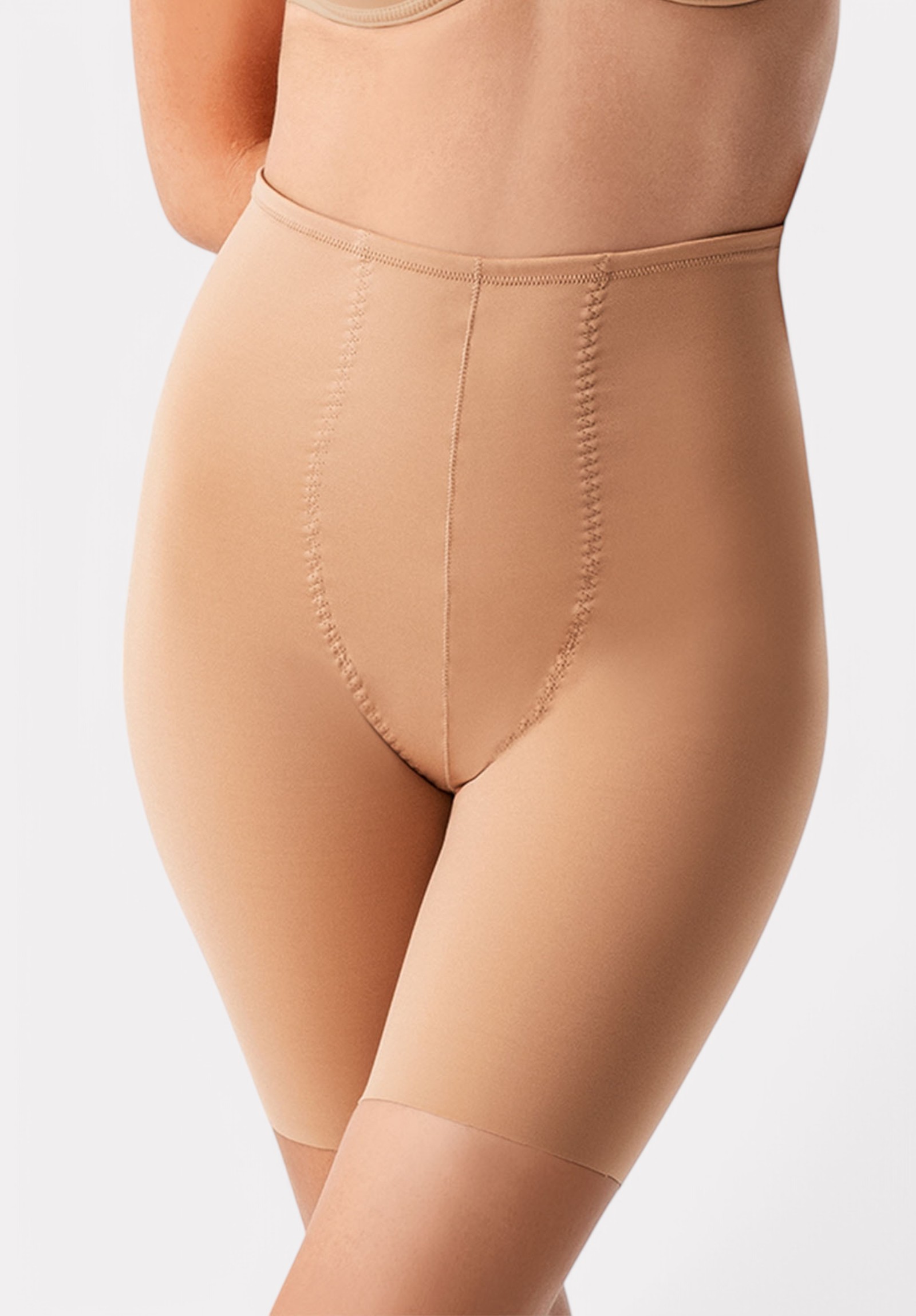 New Bra Lingerie Γυναικείος Κορσές New Bra Διαμόρφωση Μέσης & Μηρών Μπεζ NB9602-1-Μπεζ