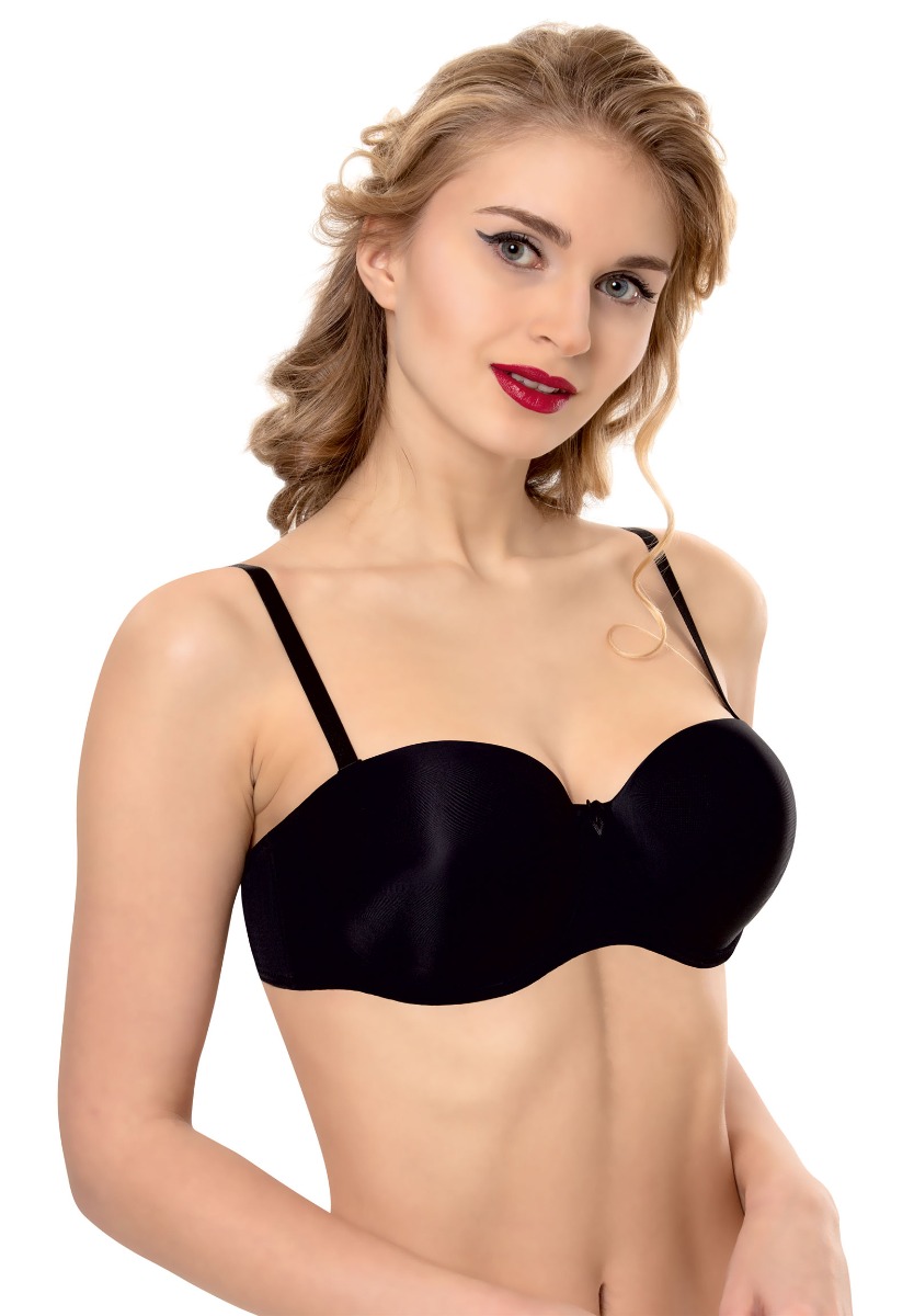  Σουτιέν Strapless Push Up Norddiva 5051-Λευκό 2025