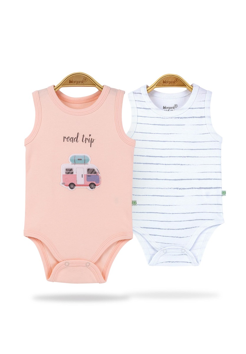 Biorganic Κορμάκια αμάνικα Roadtrips Πακέτο 2 τεμ. 56759