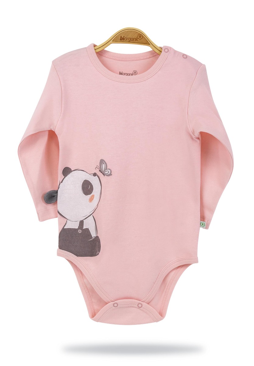 Biorganic Κορμάκι μακρύ μανίκι Sweet Love Biorganic 56772