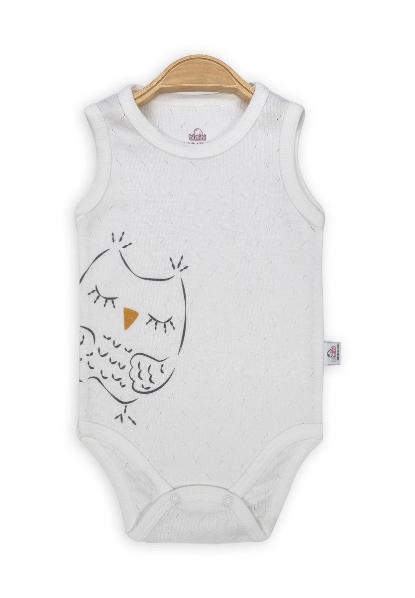 Κορμάκια βρεφικά αμάνικα Pink Owl 2 Τεμ. 56779 φωτογραφία