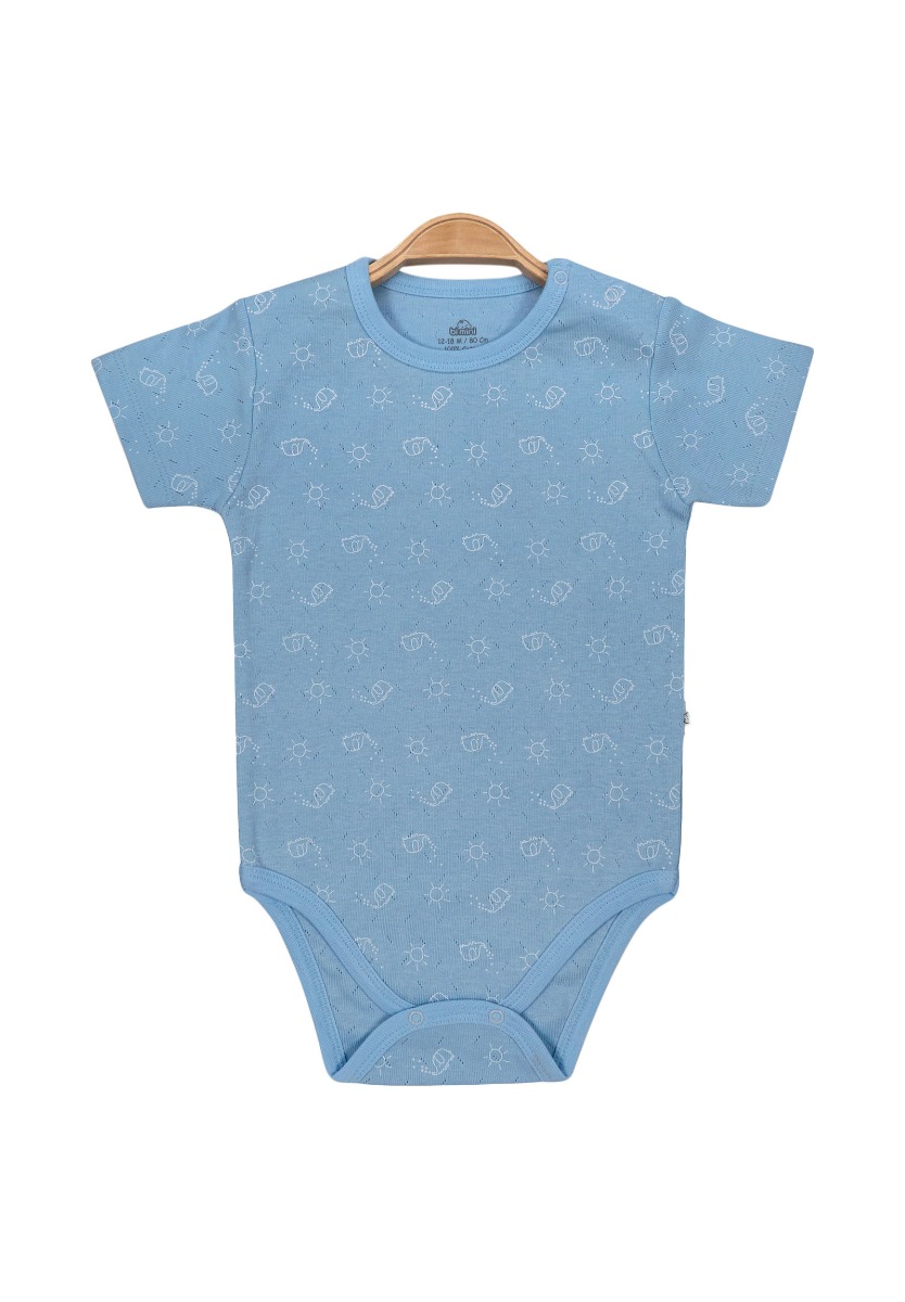 Κορμάκια βρεφικά κοντομάνικα οικονομικό πακέτο 3 Τεμ. 56788 φωτογραφία