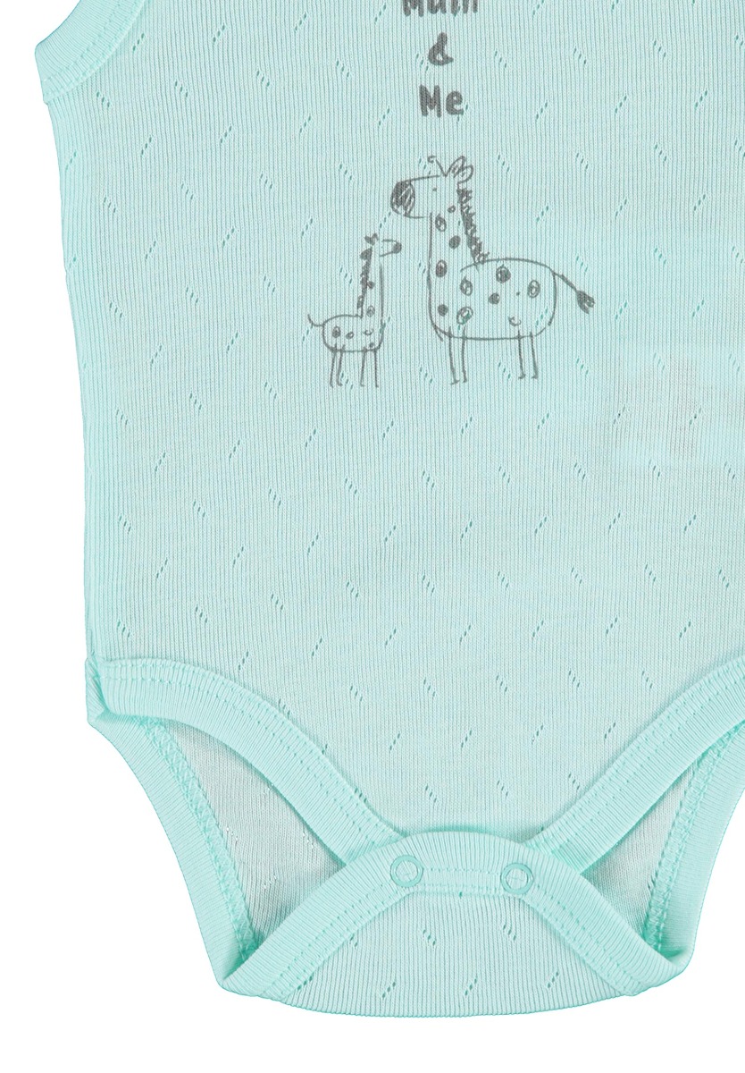 Κορμάκι βρεφικό αμάνικο Mum & Me 56832 φωτογραφία