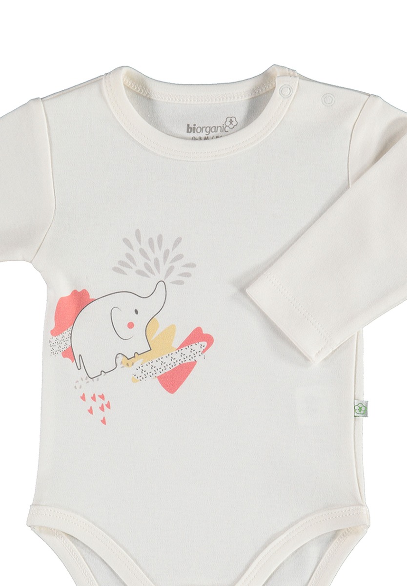 Κορμάκι βρεφικό Biorganic Elephant Magic 56841 φωτογραφία