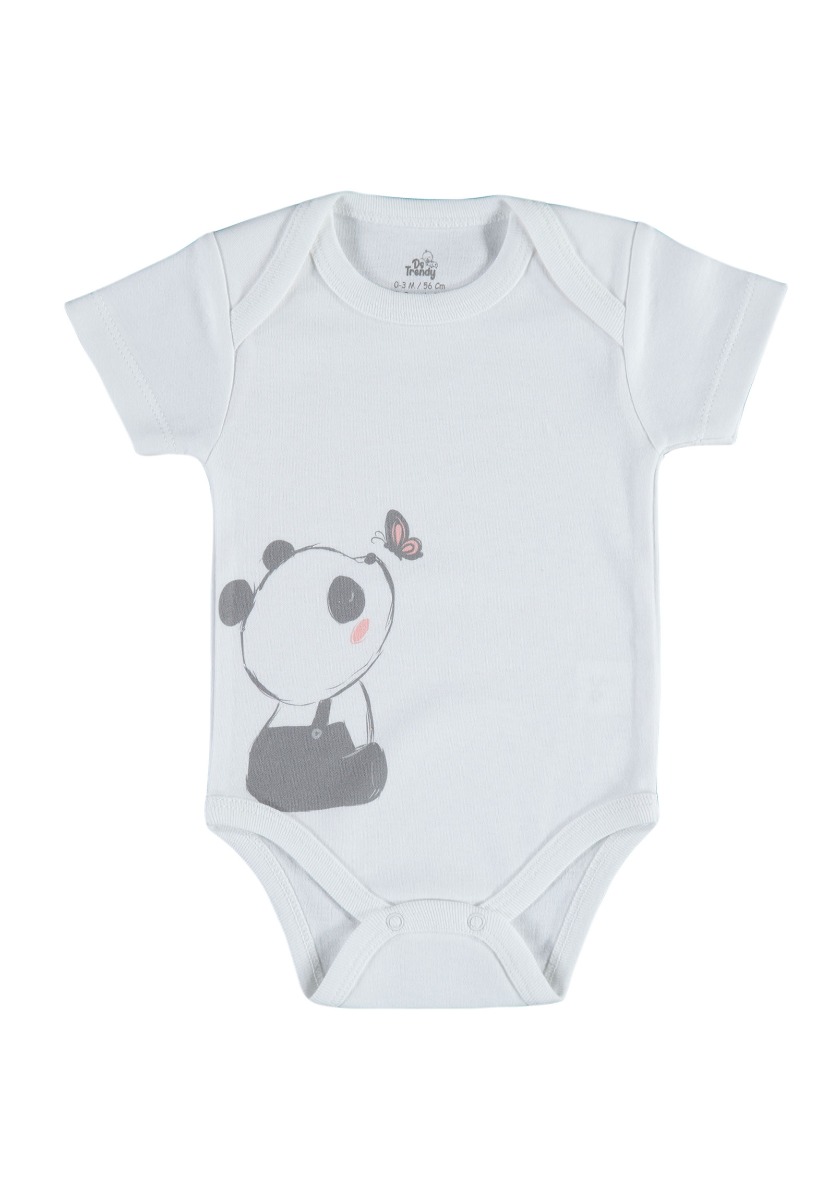 Κορμάκια βρεφικά Biorganic Cotton Cool Girls 6 Τεμ. 56856 φωτογραφία