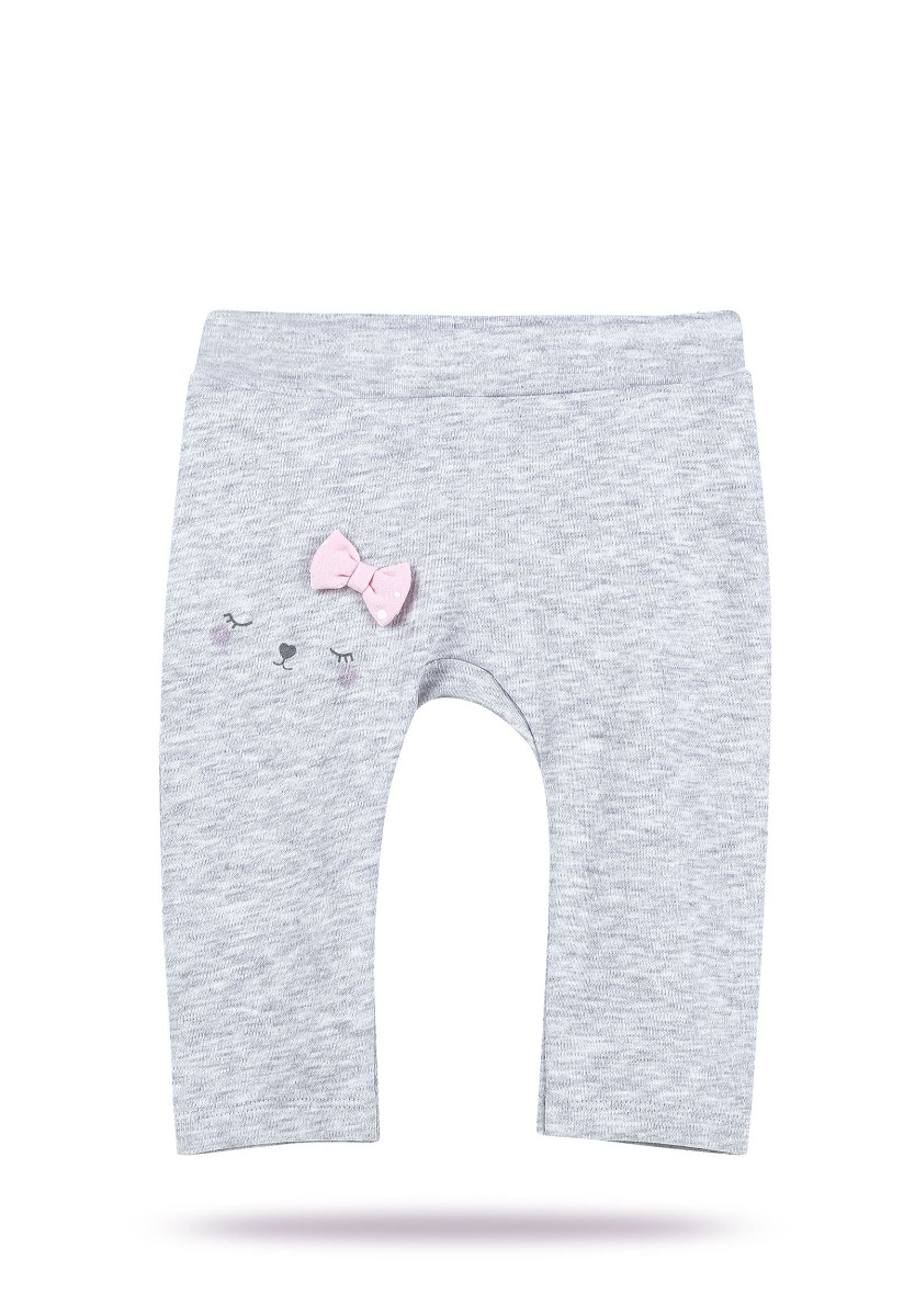 Bi Baby Παντελονάκι βρεφικό Cat With Bow 57622